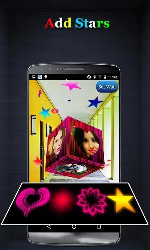 3D Cube Live Wallpaper Editor | Indus Appstore | Screenshot