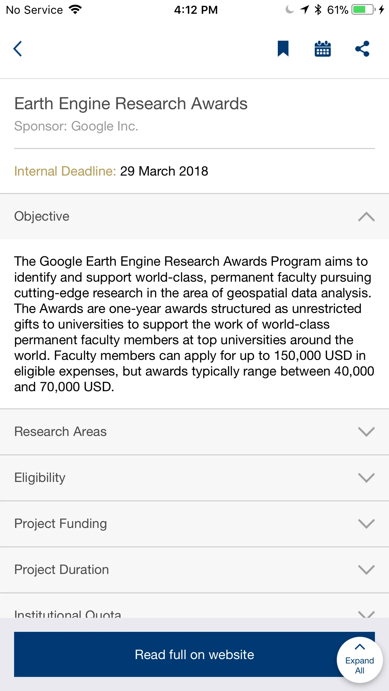 HKUST Research | Indus Appstore | Screenshot