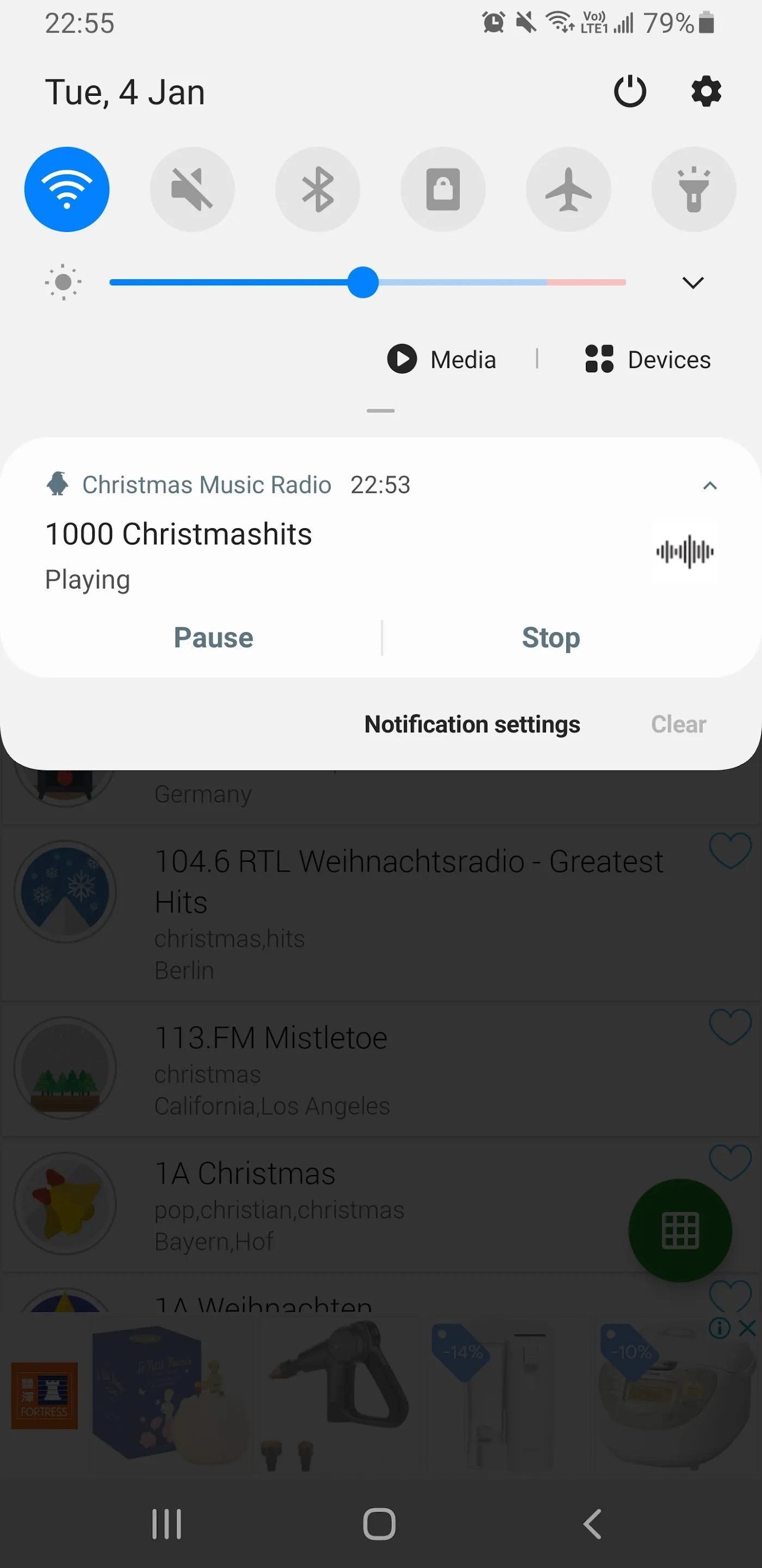 Christmas Music Radio | Indus Appstore | Screenshot