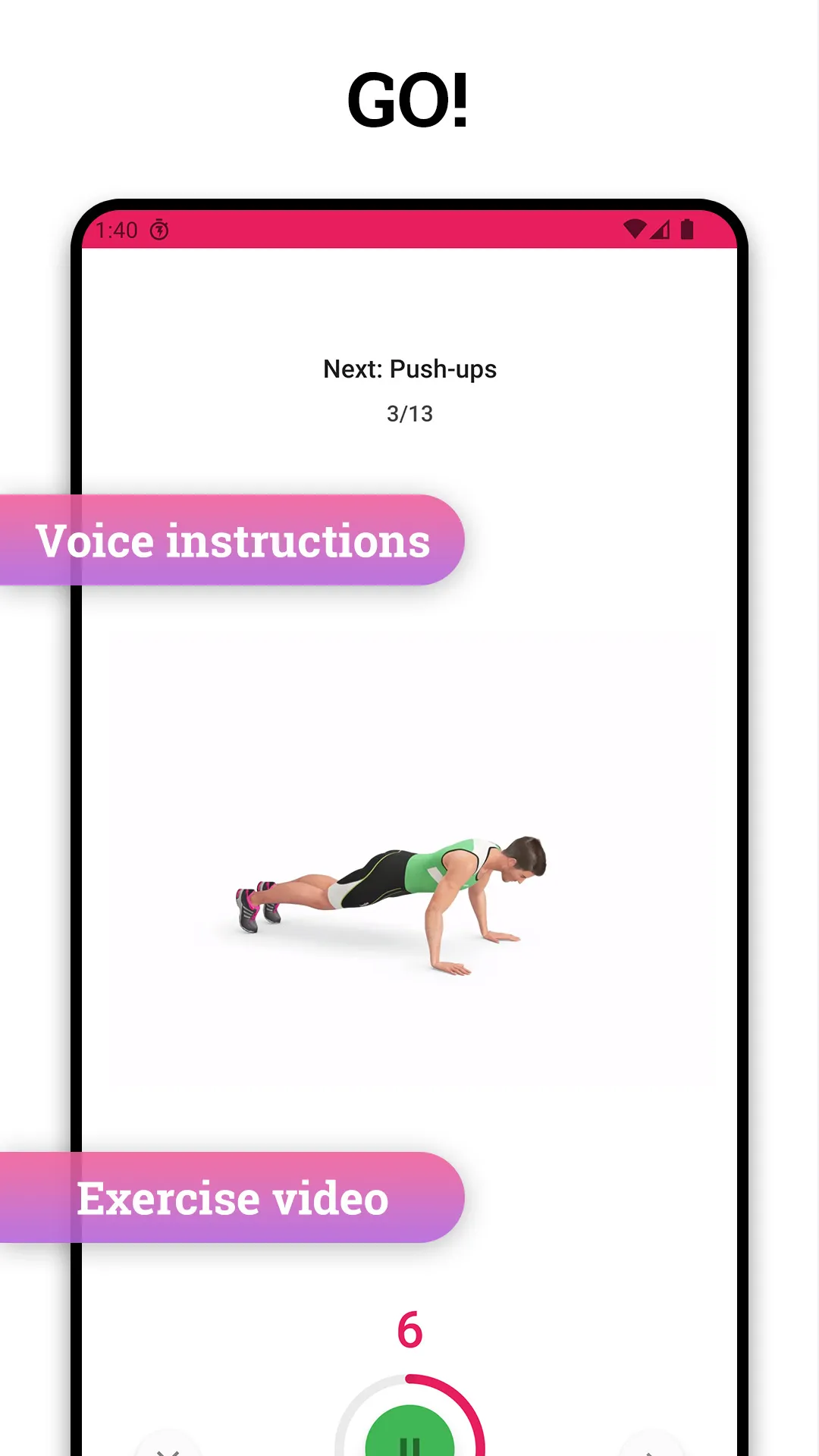 At Home Workouts | Indus Appstore | Screenshot