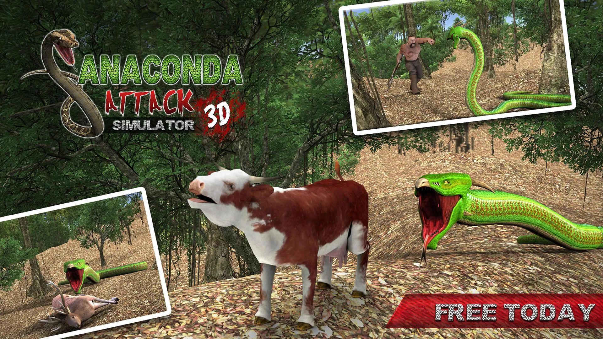 Anaconda Attack Simulator 3D | Indus Appstore | Screenshot