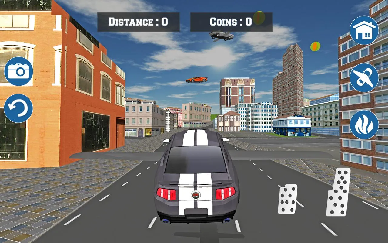 Futuristic Real Flying Car 3D | Indus Appstore | Screenshot