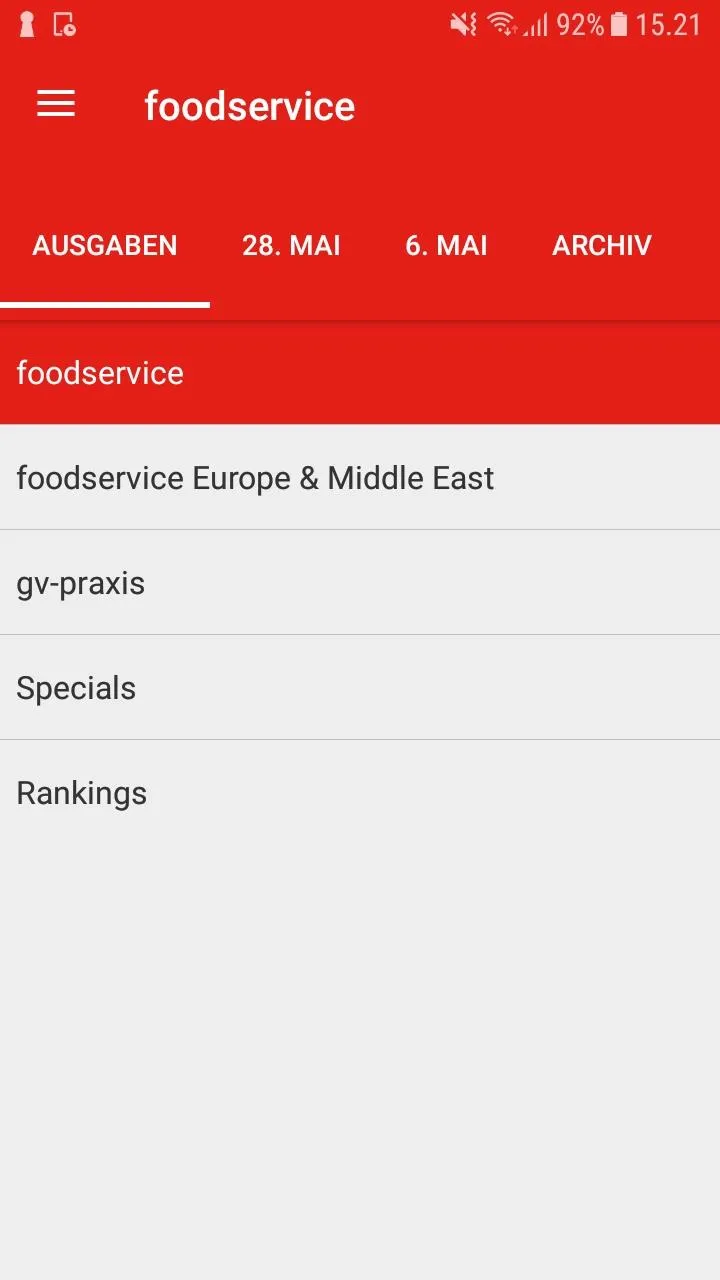 FOOD SERVICE e-paper | Indus Appstore | Screenshot