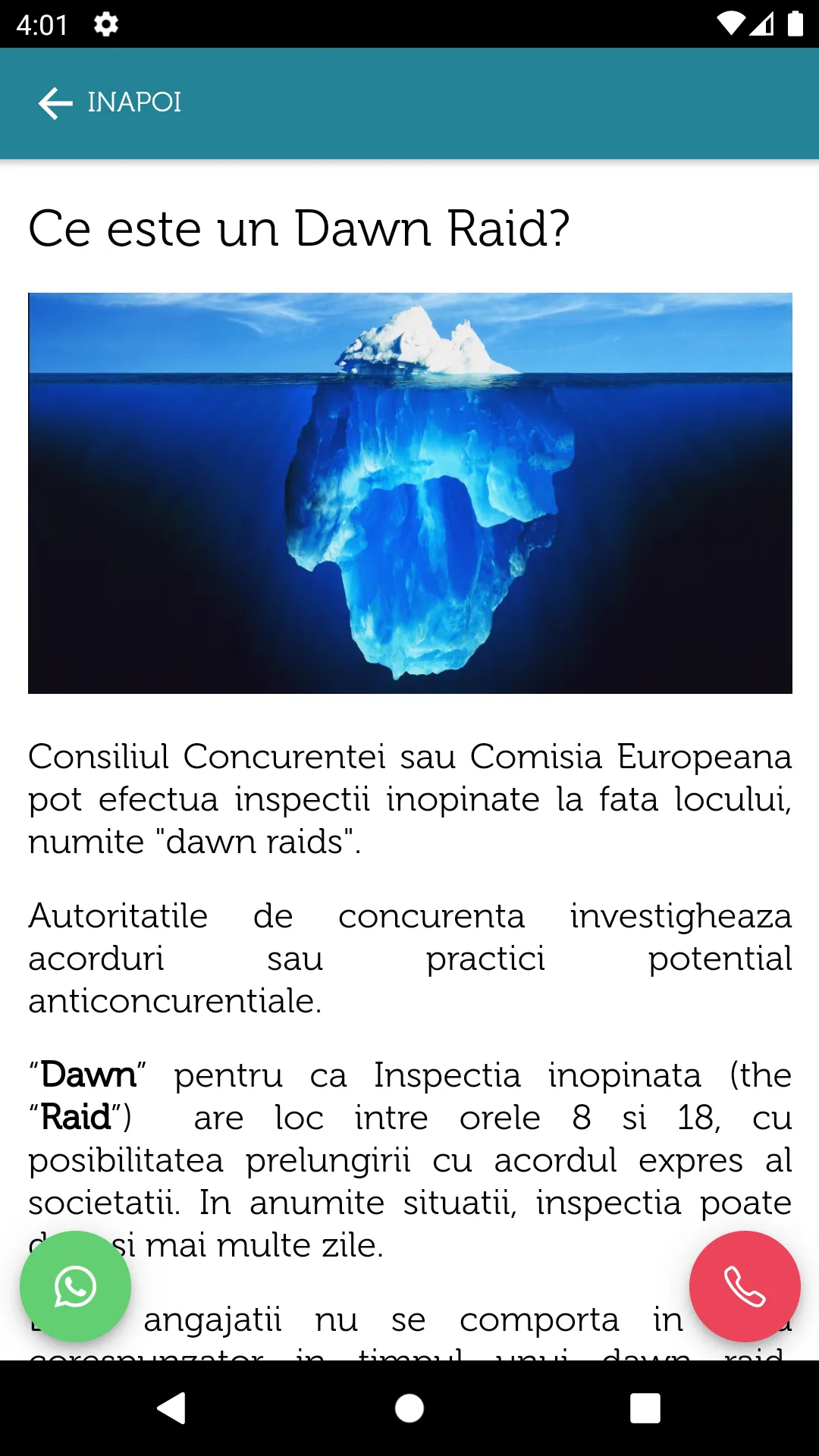 actLegalRomania - Dawn Raid | Indus Appstore | Screenshot