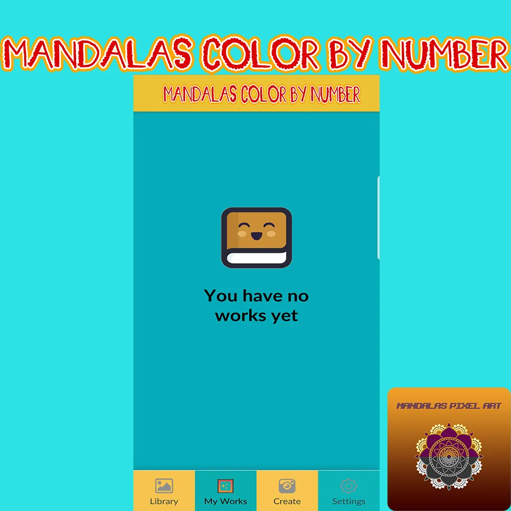 Mandala Pixel Color By Number | Indus Appstore | Screenshot