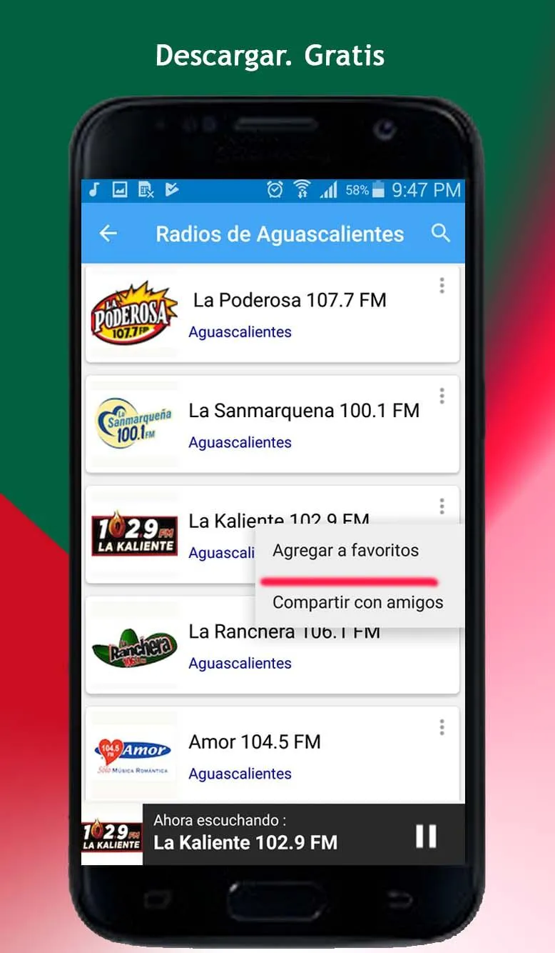 Radios de Aguascalientes | Indus Appstore | Screenshot