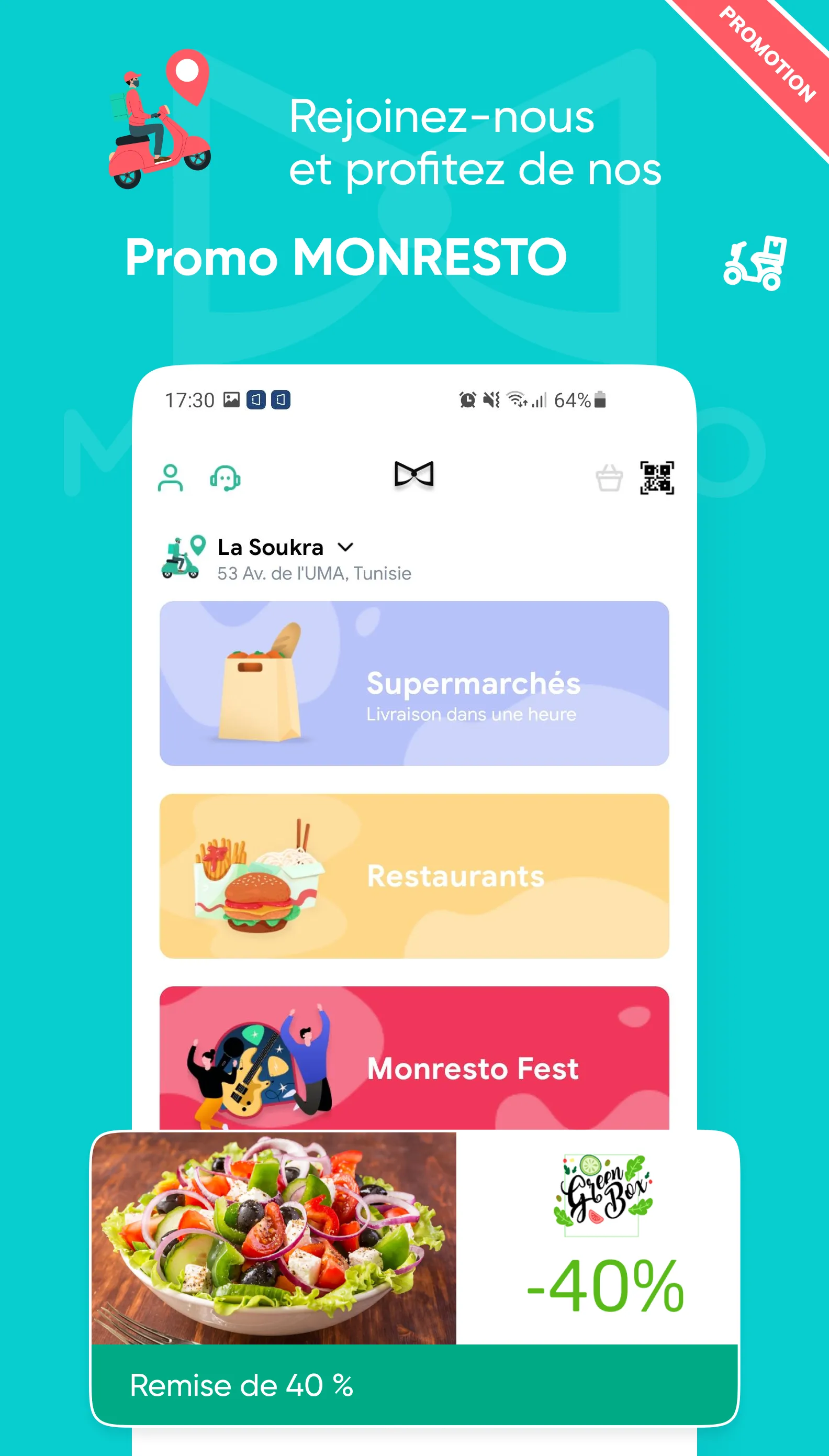 Monresto - Food Delivery | Indus Appstore | Screenshot