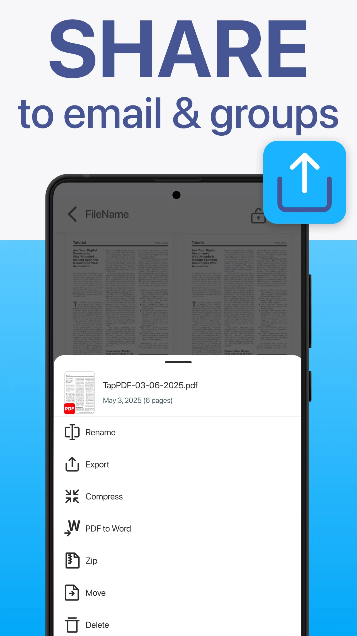 PDF Scanner app - TapScanner | Indus Appstore | Screenshot