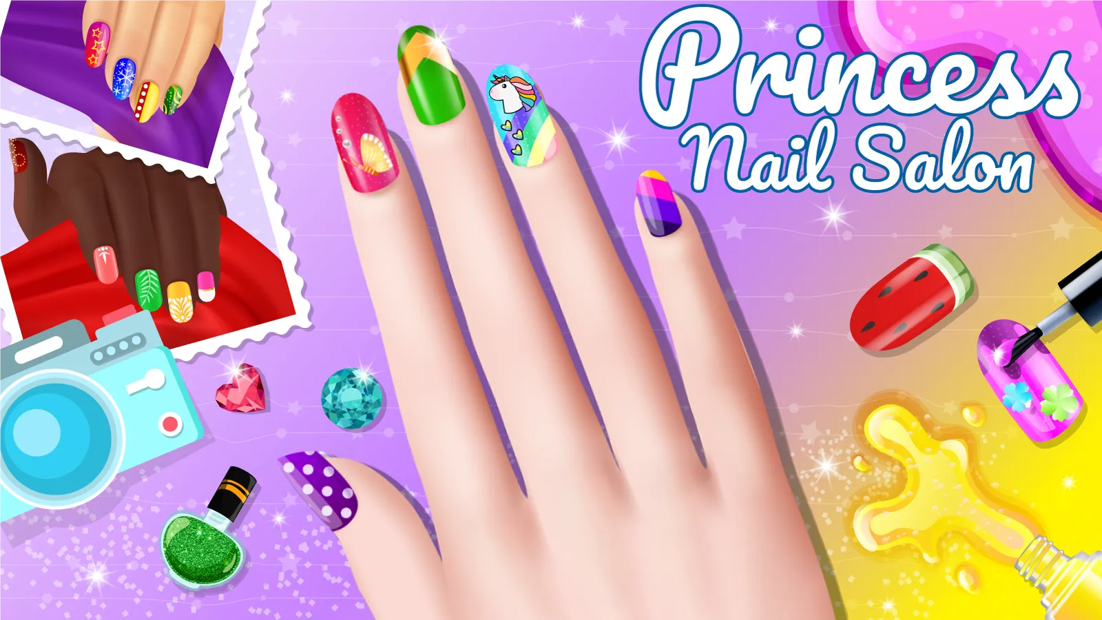 Nail Salon Game Girls Nail art | Indus Appstore | Screenshot