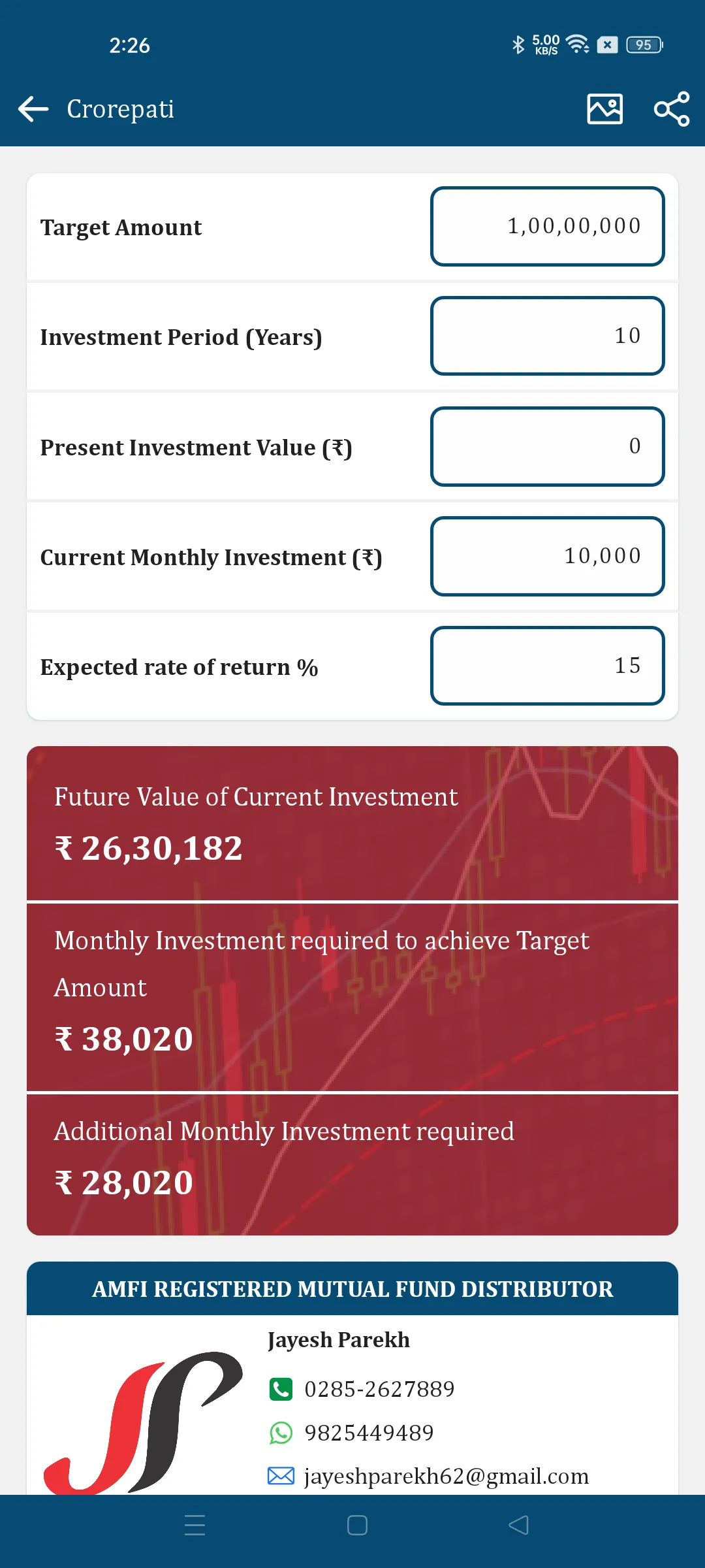 Jayesh Parekh | Indus Appstore | Screenshot