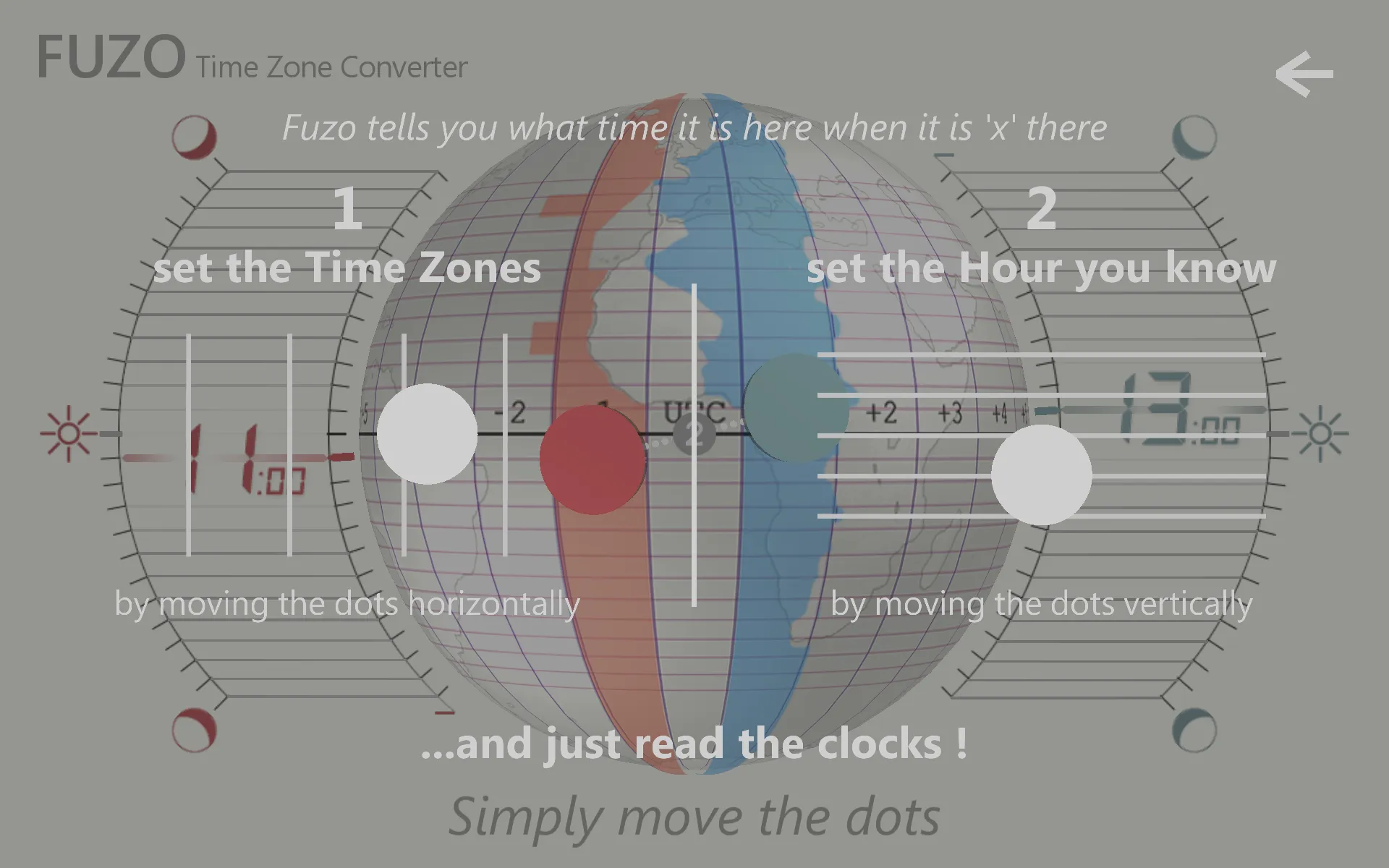 Fuzo - Time Zone Converter | Indus Appstore | Screenshot