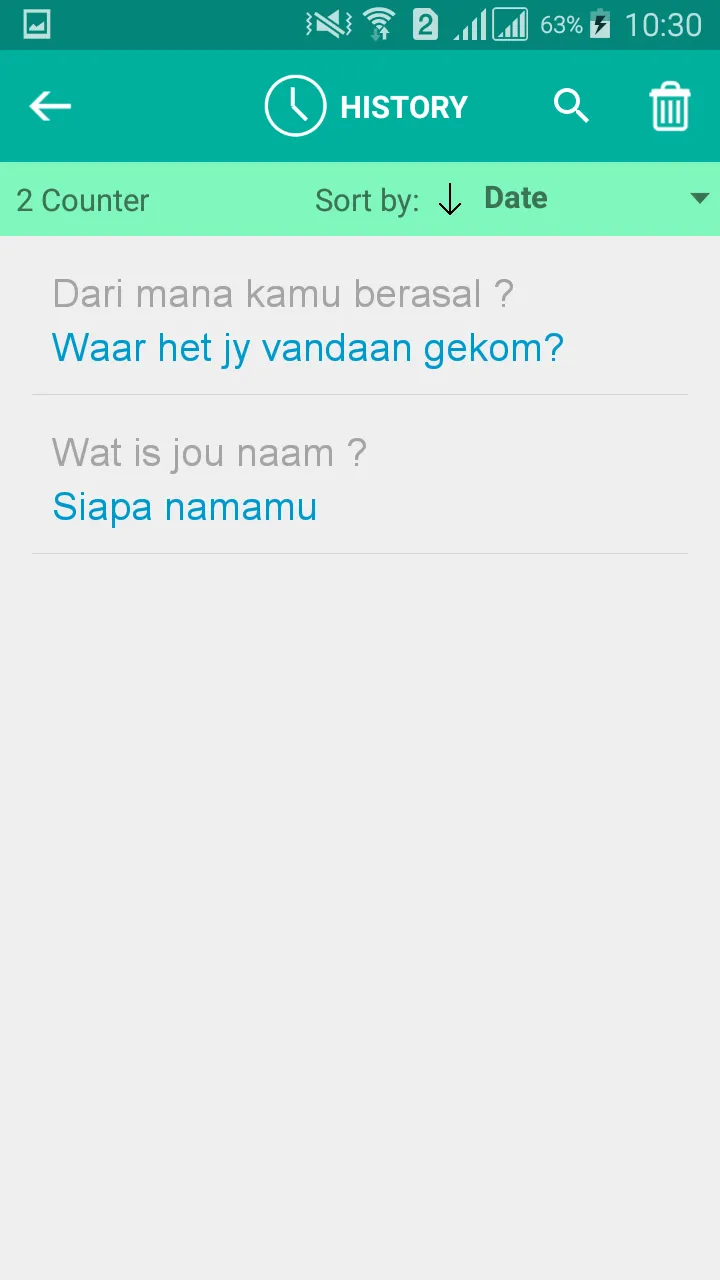 Afrikaans Indonesian Translate | Indus Appstore | Screenshot