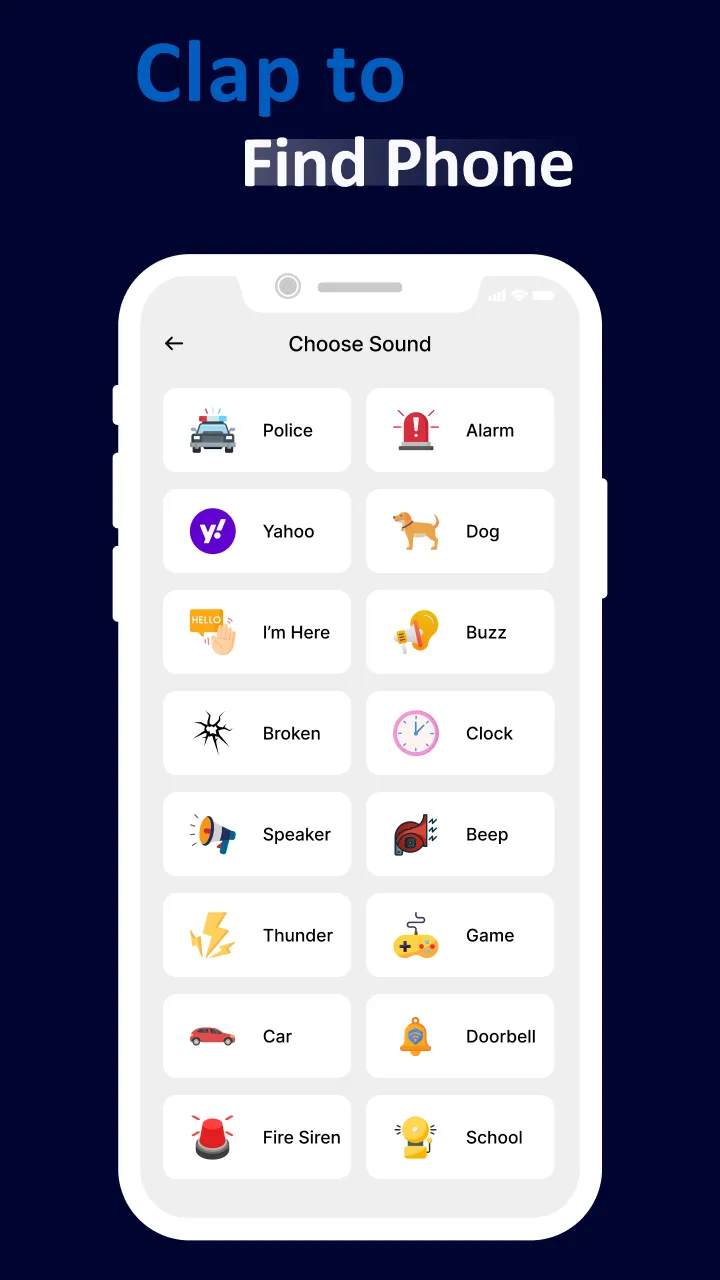 Find My Phone by Clap, Whistle | Indus Appstore | Screenshot