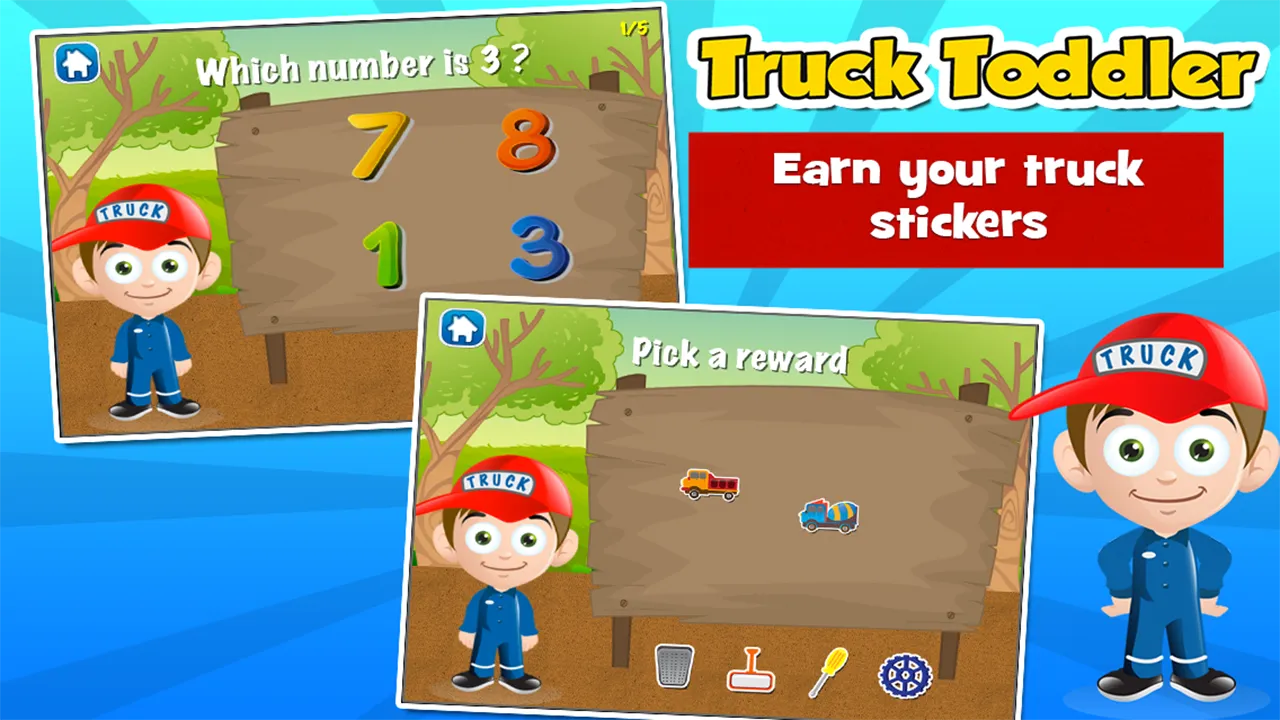 Truck Toddler Kids Games | Indus Appstore | Screenshot