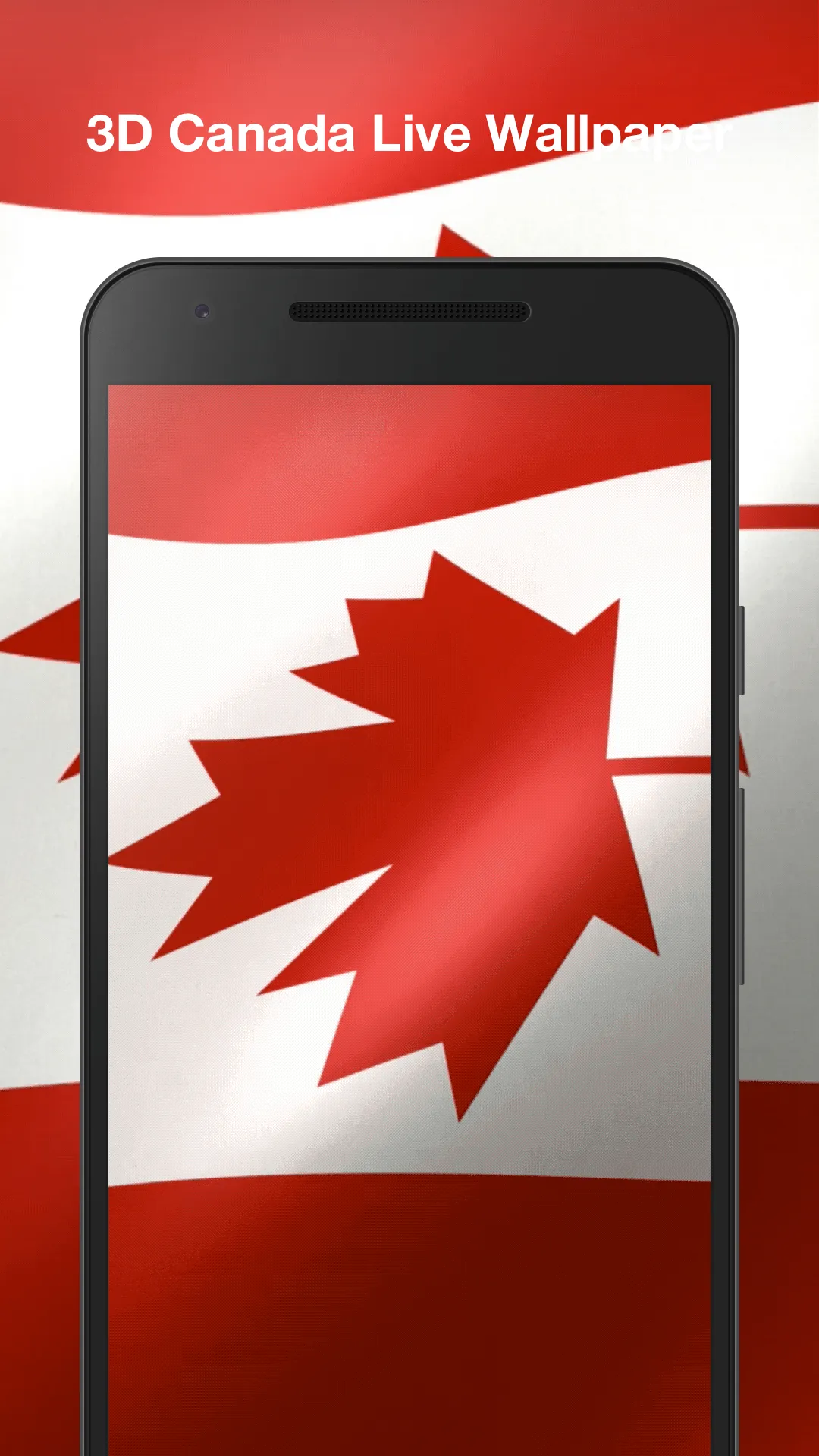 3d Canada Flag Live Wallpaper | Indus Appstore | Screenshot