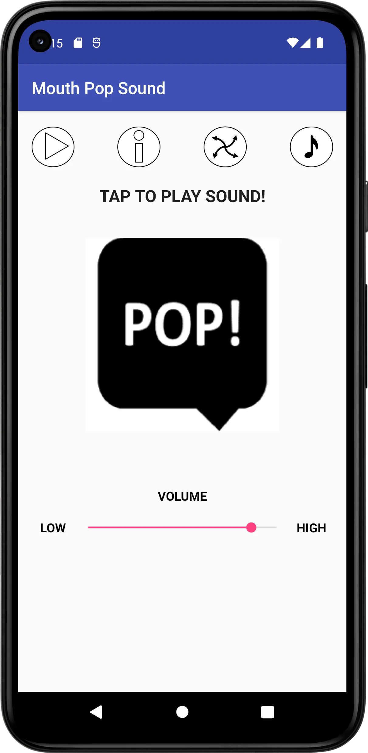 Mouth Pop Sound | Indus Appstore | Screenshot