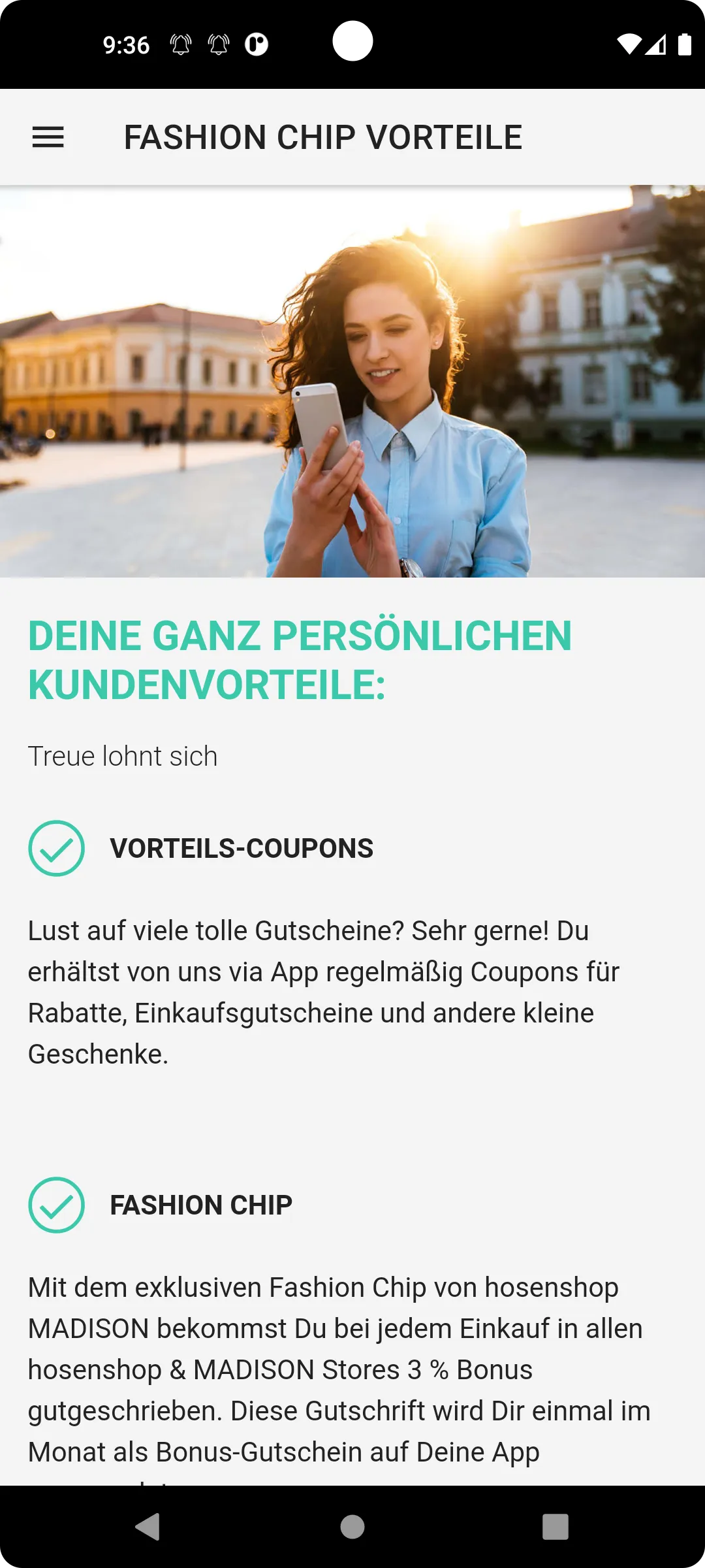 hosenshop MADISON | Indus Appstore | Screenshot