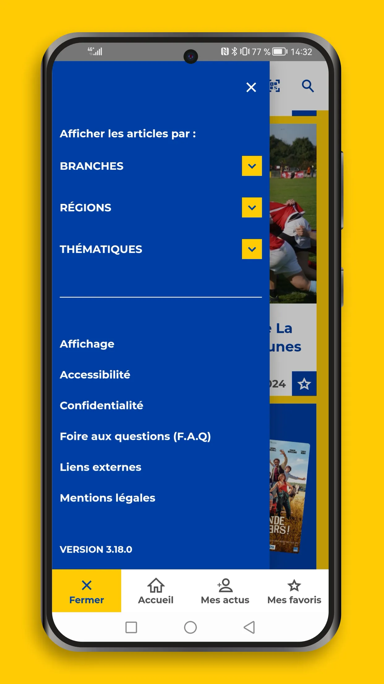 Forum, l'actu de La Poste | Indus Appstore | Screenshot