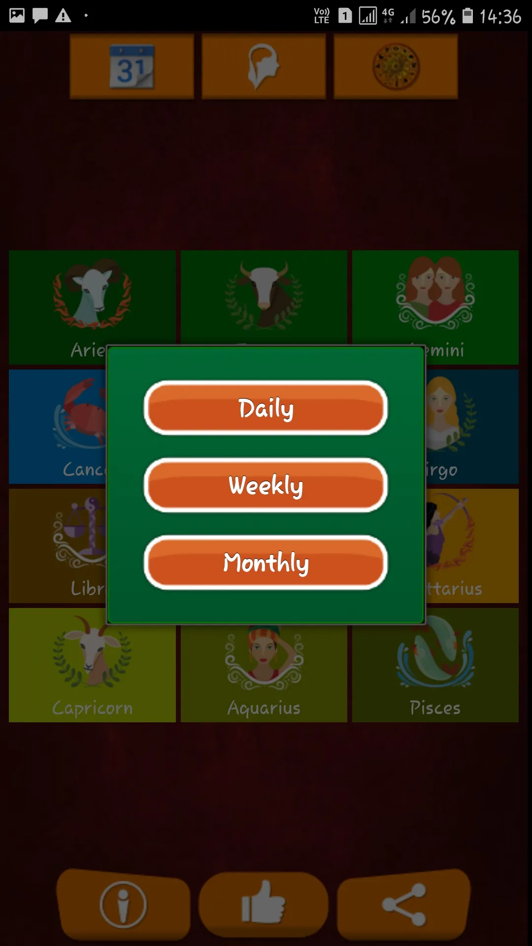 LikeAstro Horoscope | Indus Appstore | Screenshot