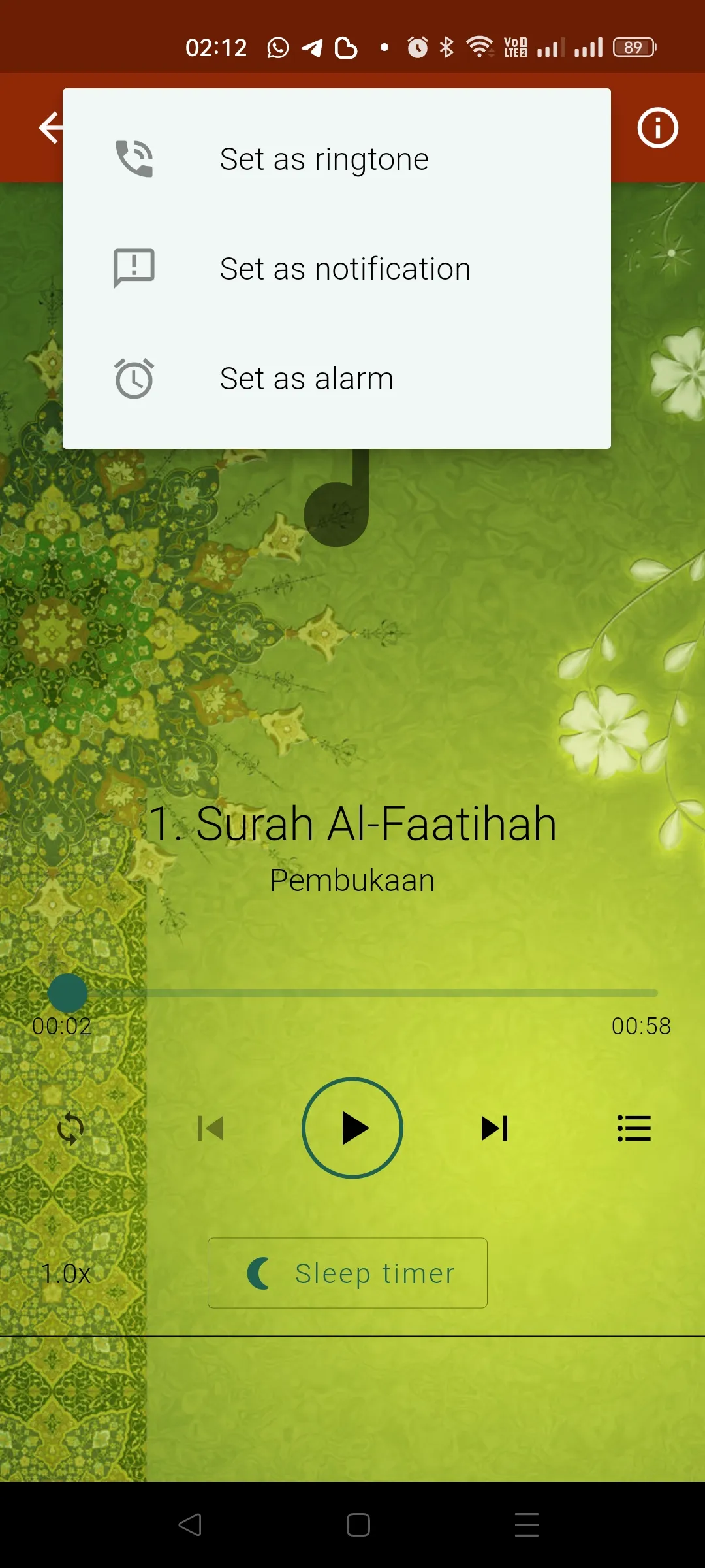 JUZ AMMA MP3 - Surah Hafazan | Indus Appstore | Screenshot