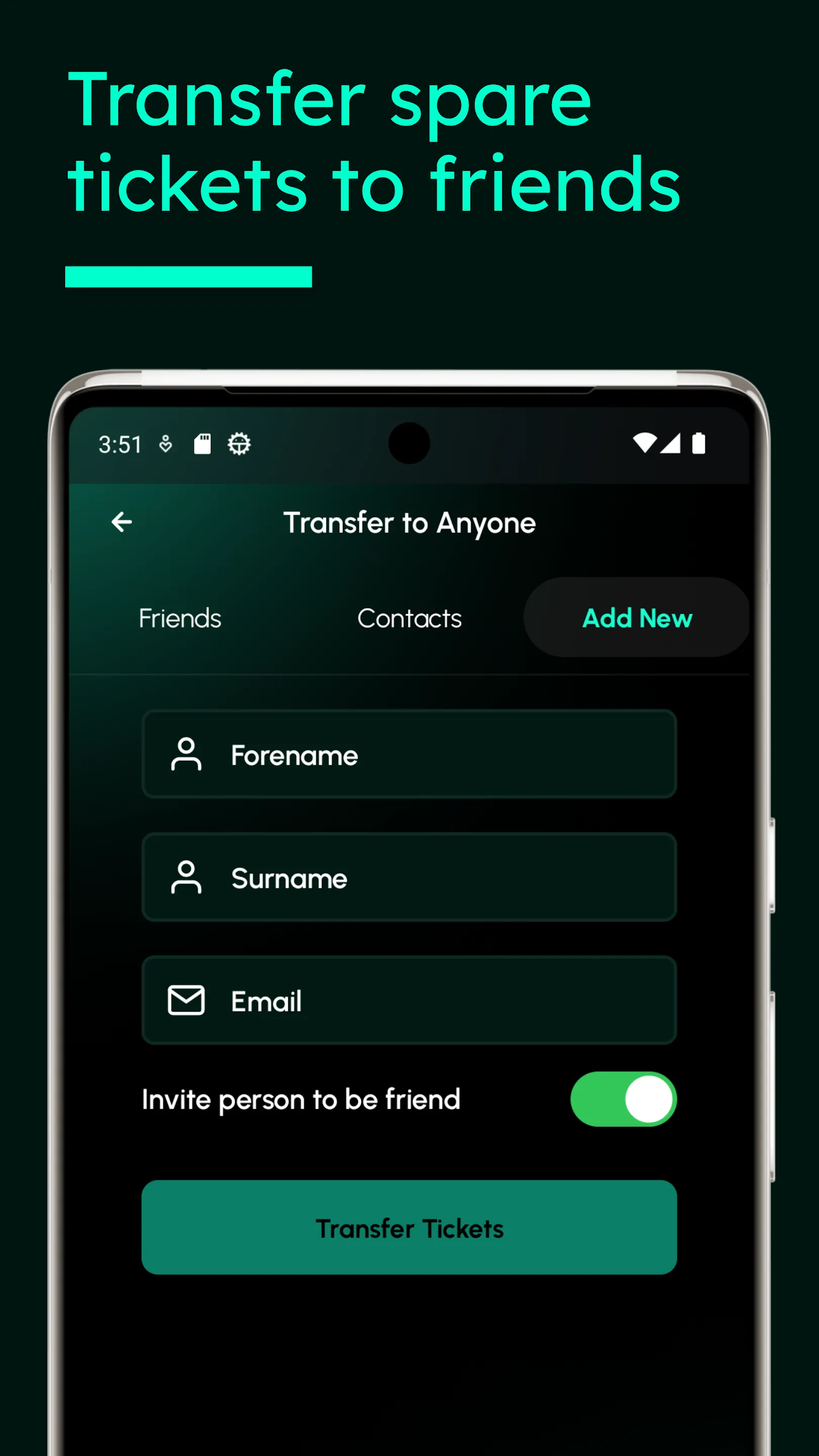 TX.IS - Personal Ticket Wall™ | Indus Appstore | Screenshot