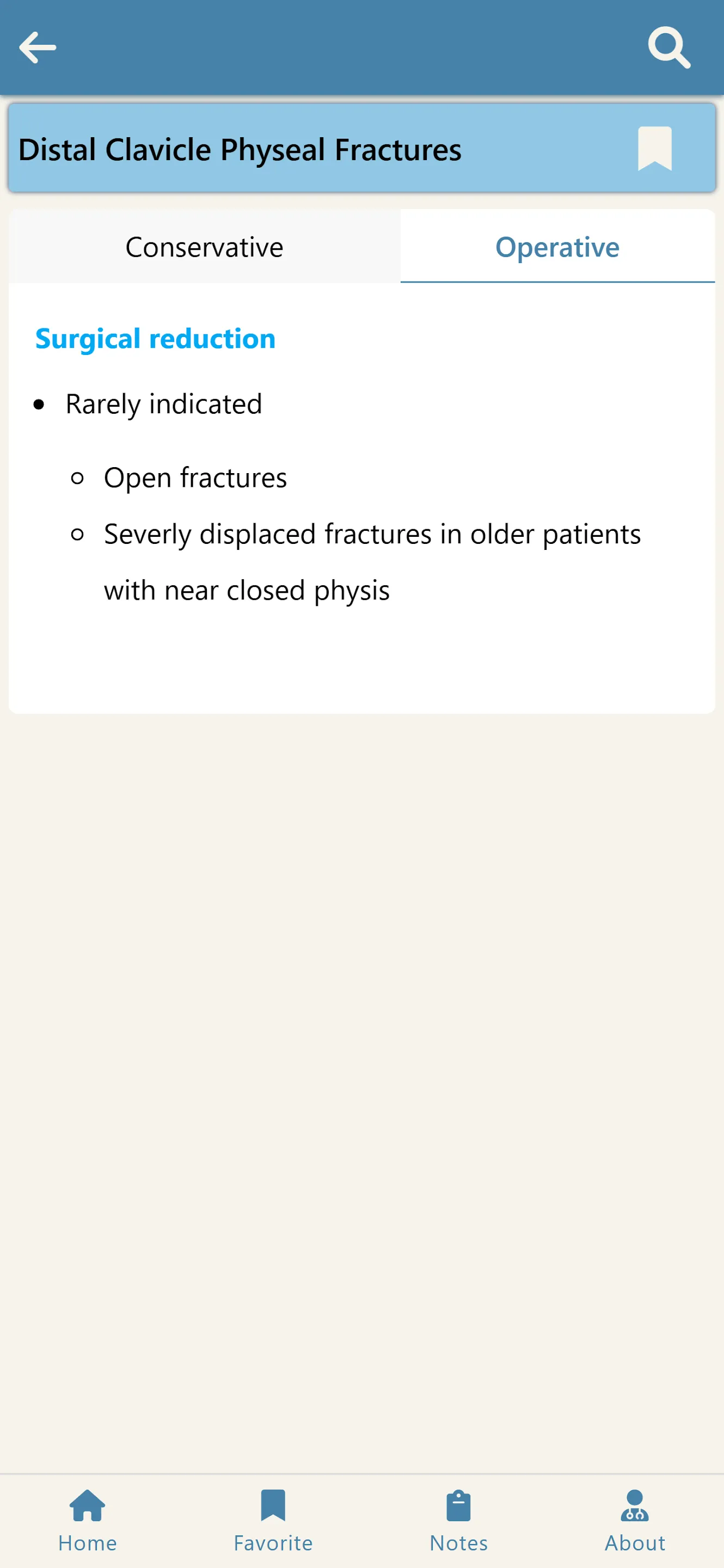 Ortho Indications | Indus Appstore | Screenshot