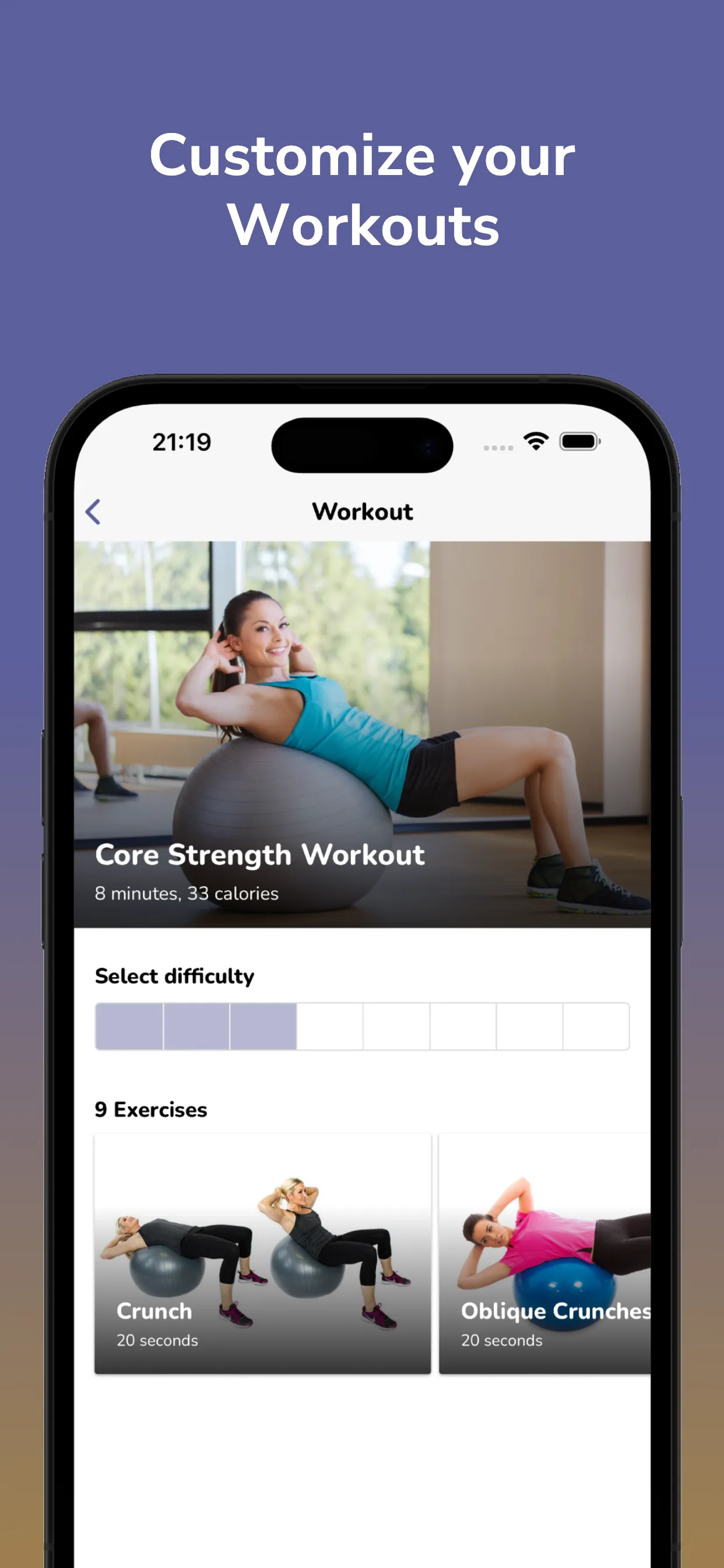 Stability Ball Exercises | Indus Appstore | Screenshot