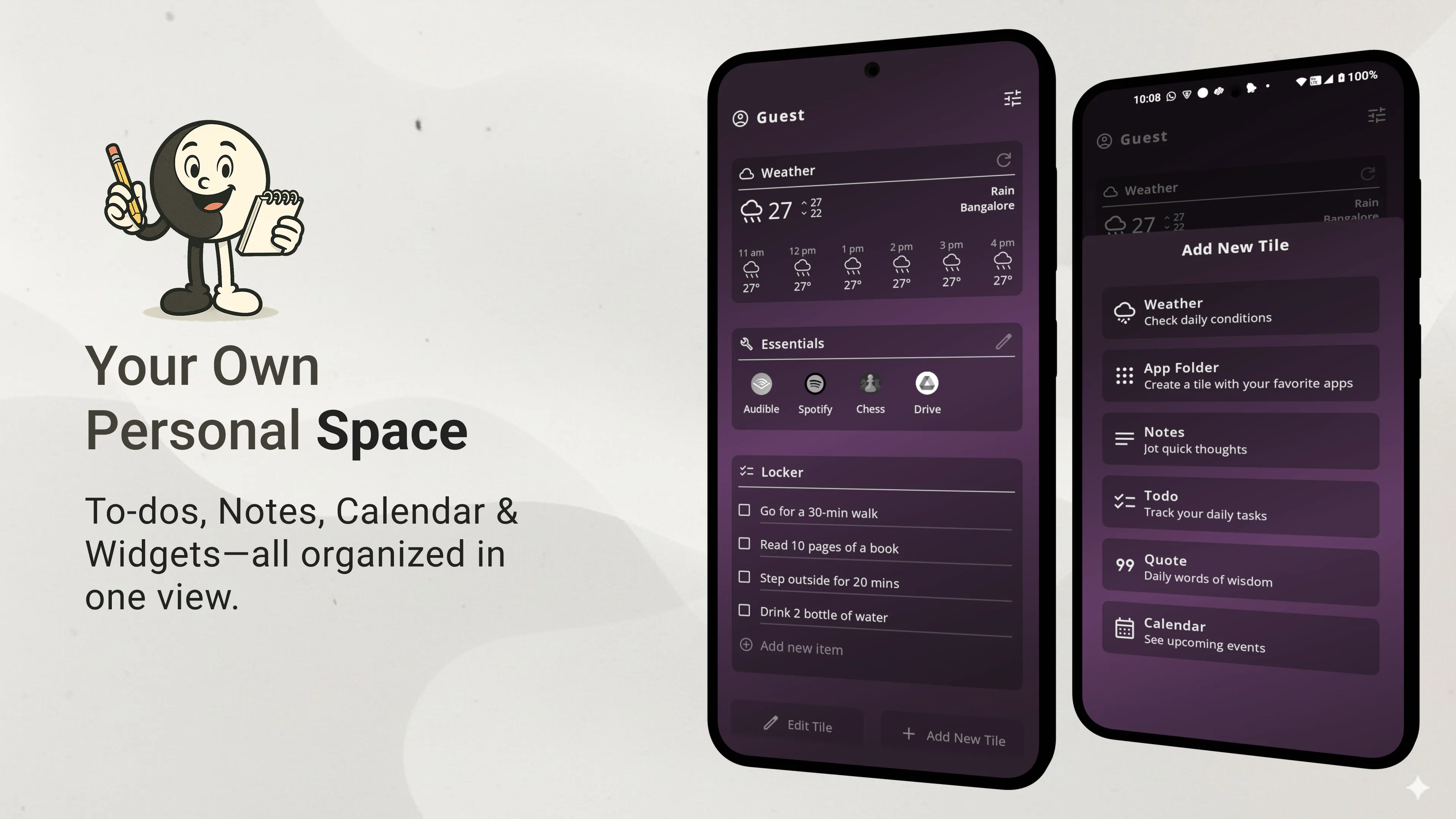 Yin Yang Minimalist Launcher | Indus Appstore | Screenshot