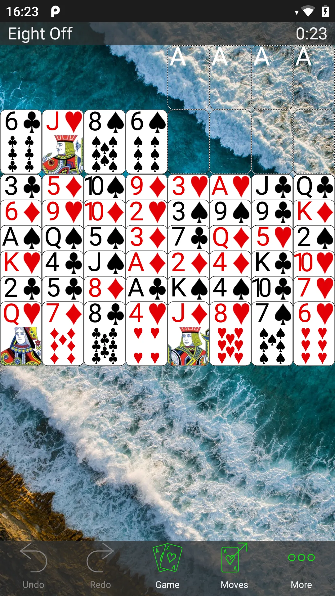 FreeCell Solitaire Set | Indus Appstore | Screenshot