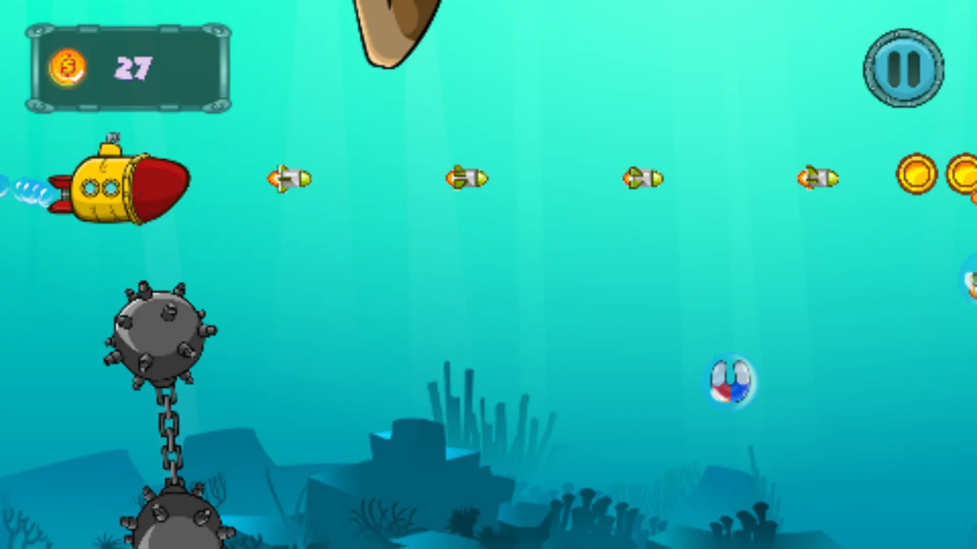 submarine escape | Indus Appstore | Screenshot