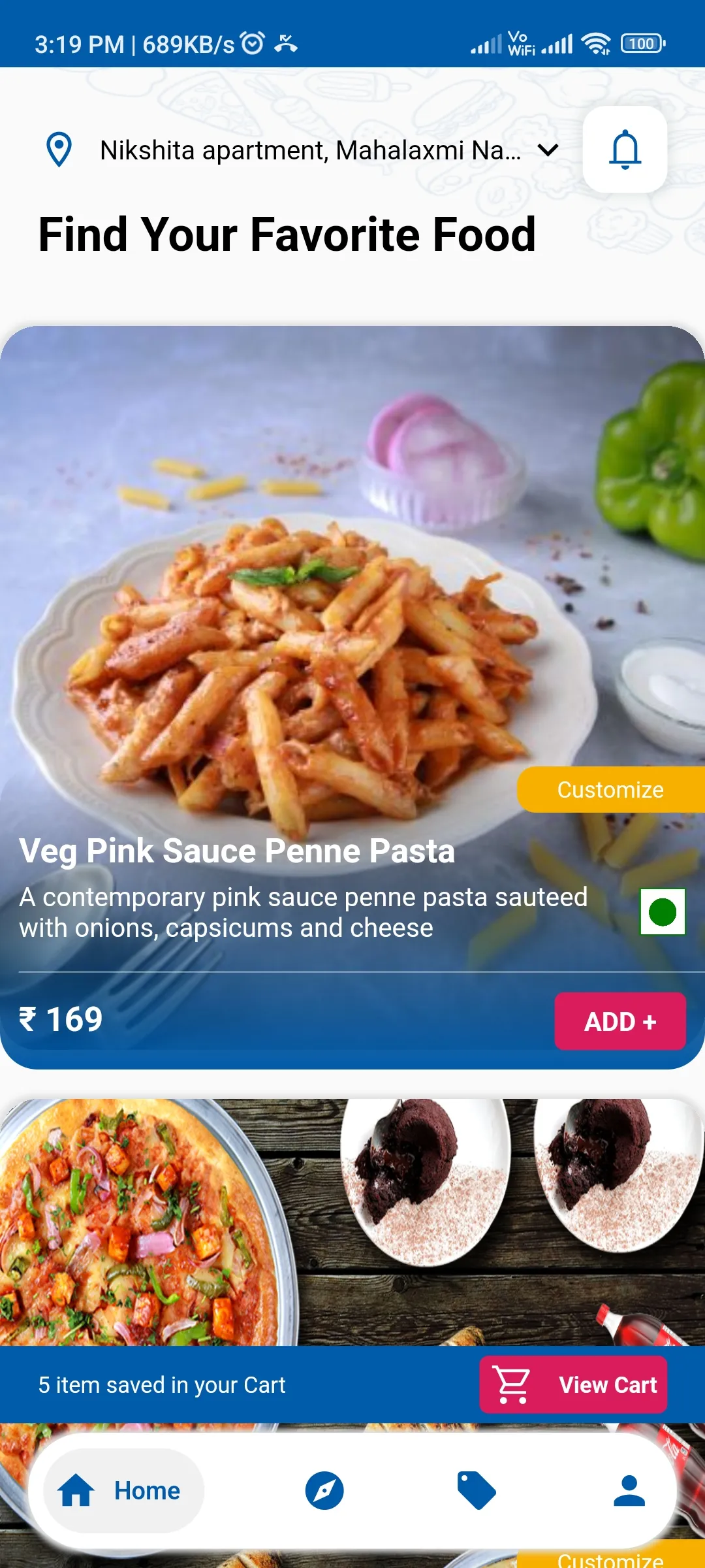 Cheesiano Pizza | Indus Appstore | Screenshot