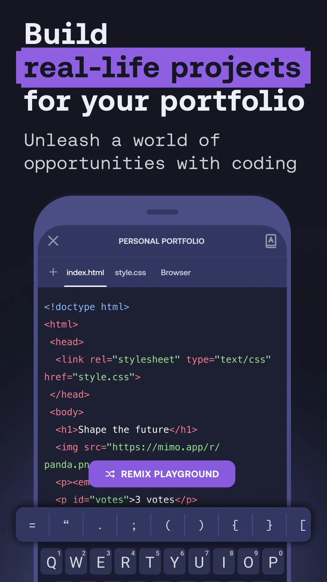 Learn Coding/Programming: Mimo | Indus Appstore | Screenshot