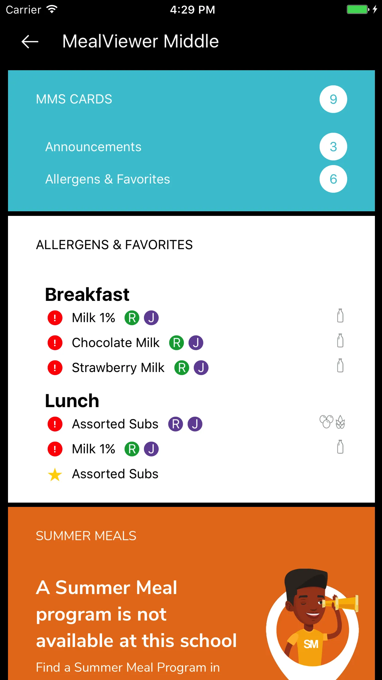 MealViewer To Go | Indus Appstore | Screenshot