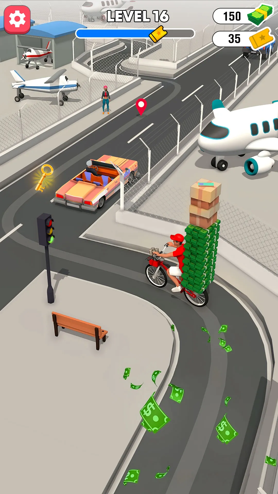 Delivery Boy Bicycle Game | Indus Appstore | Screenshot