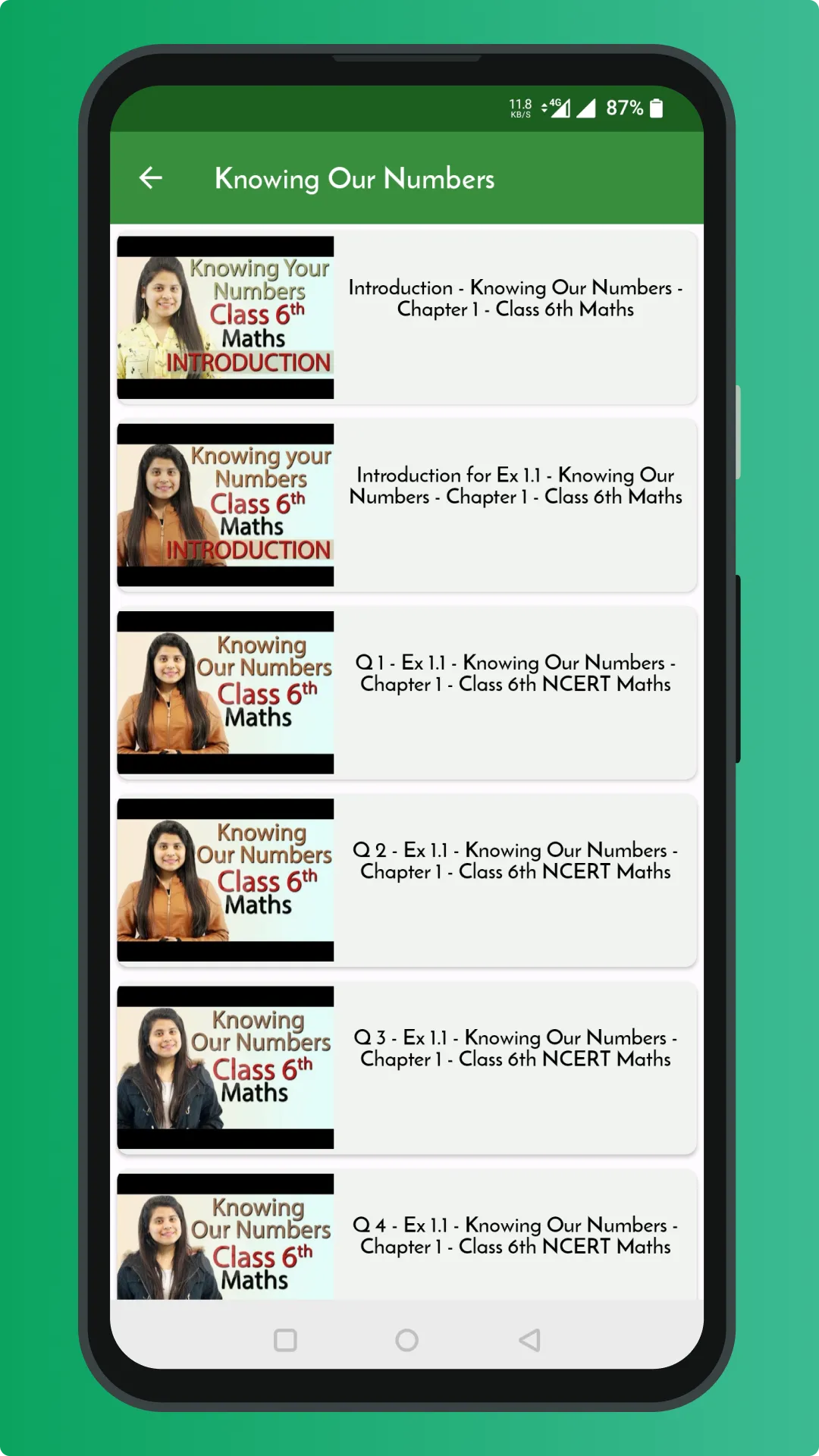 Class 6 Maths NCERT Solution | Indus Appstore | Screenshot