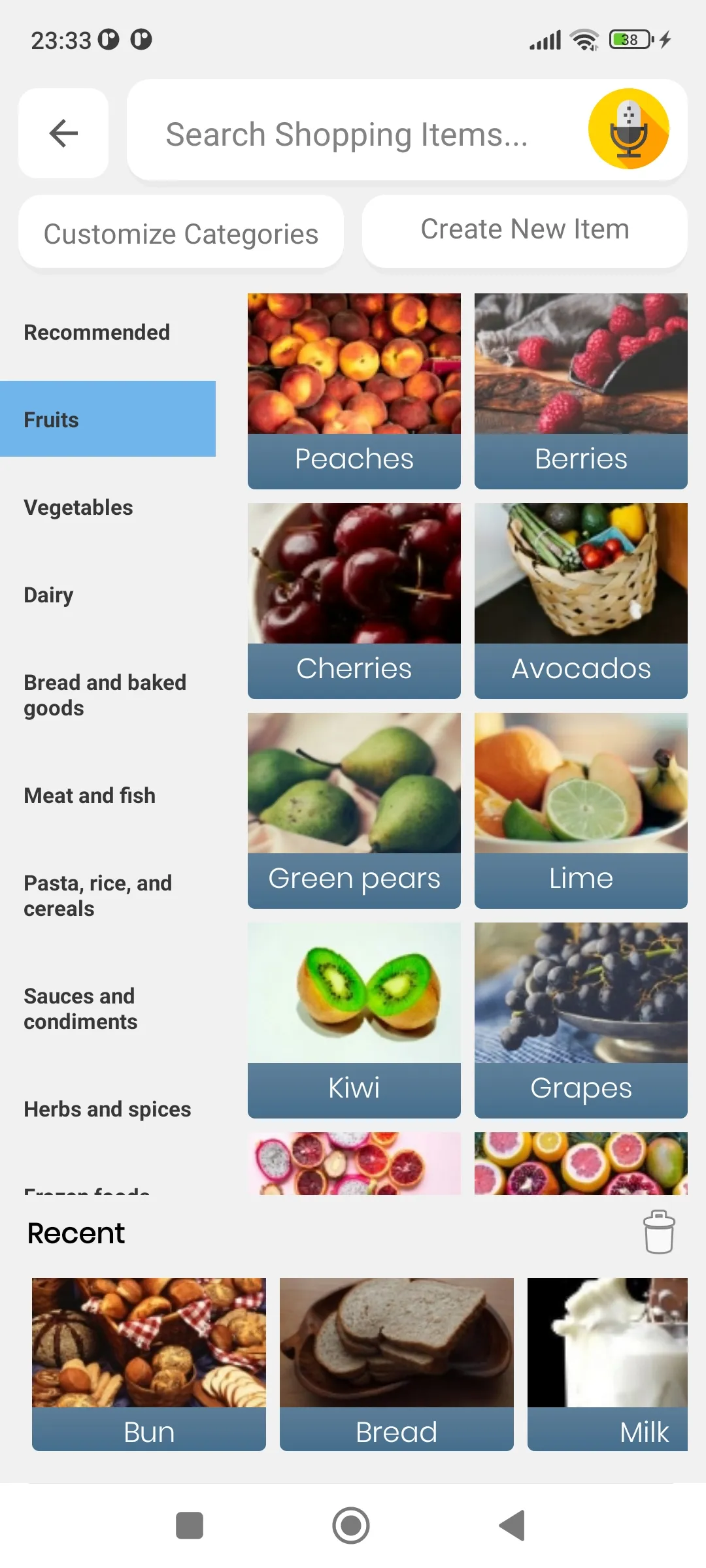 A Simple Grocery Shopping List | Indus Appstore | Screenshot