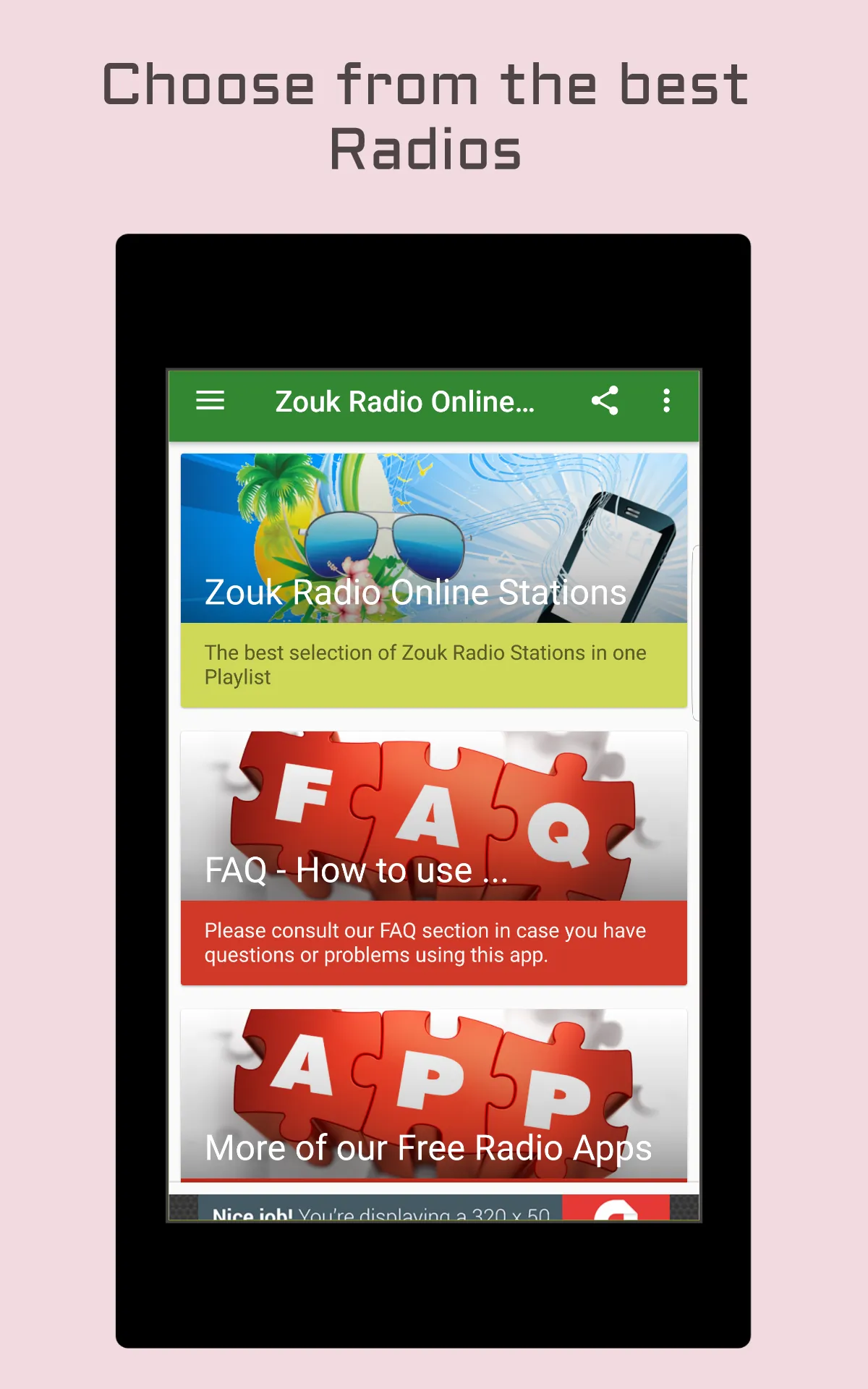 Zouk Music Radio Stations | Indus Appstore | Screenshot