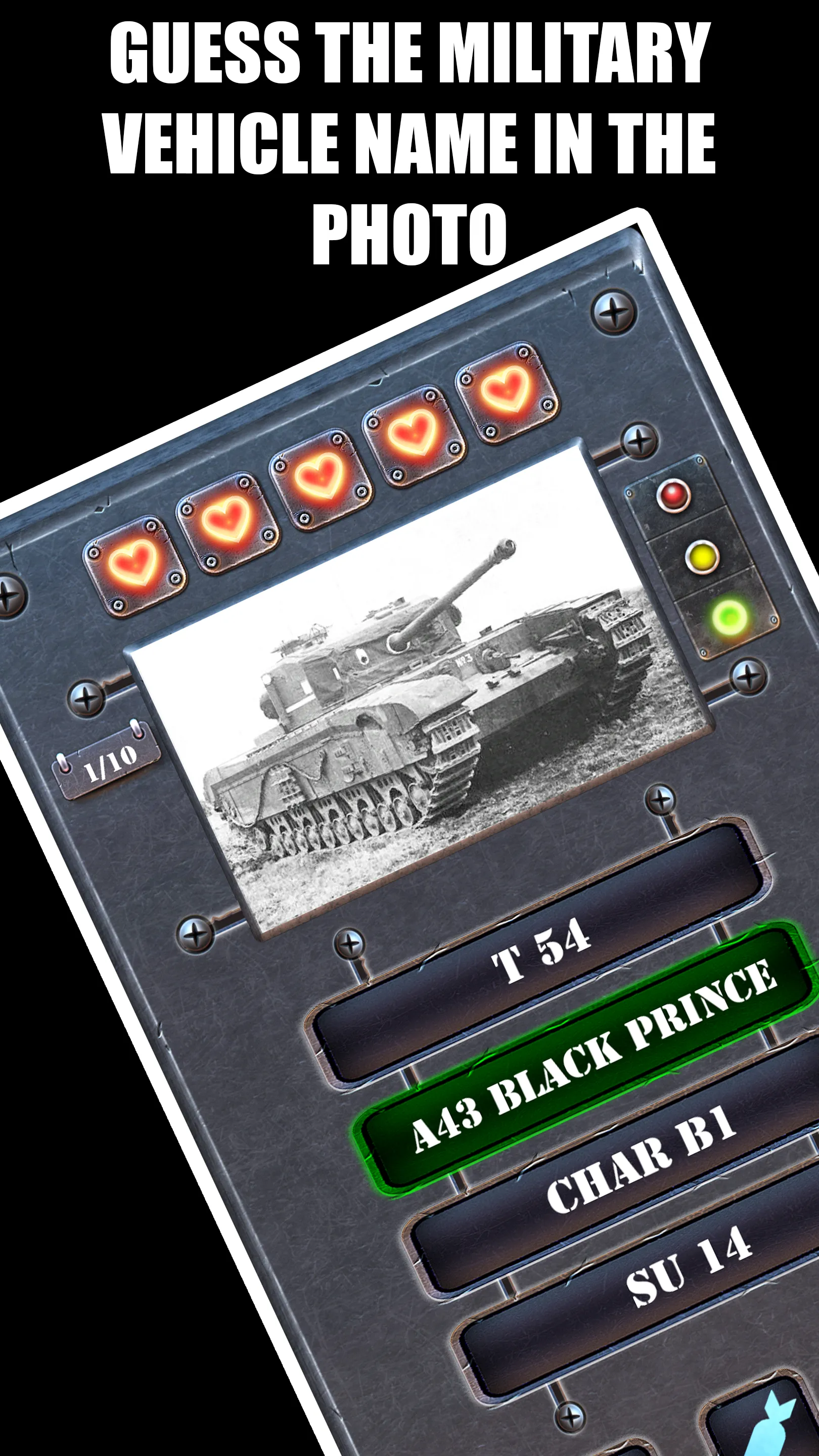 Tank Quiz - Guess battle tanks | Indus Appstore | Screenshot