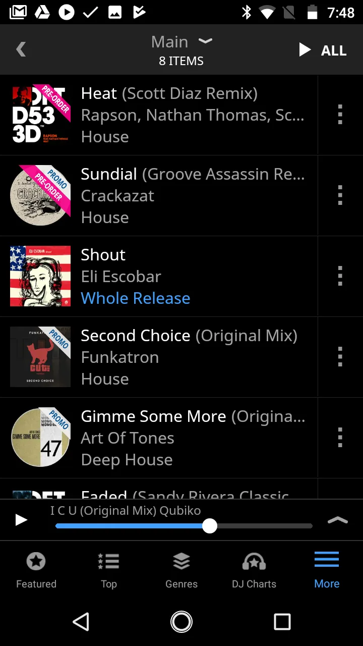 Traxsource | Indus Appstore | Screenshot