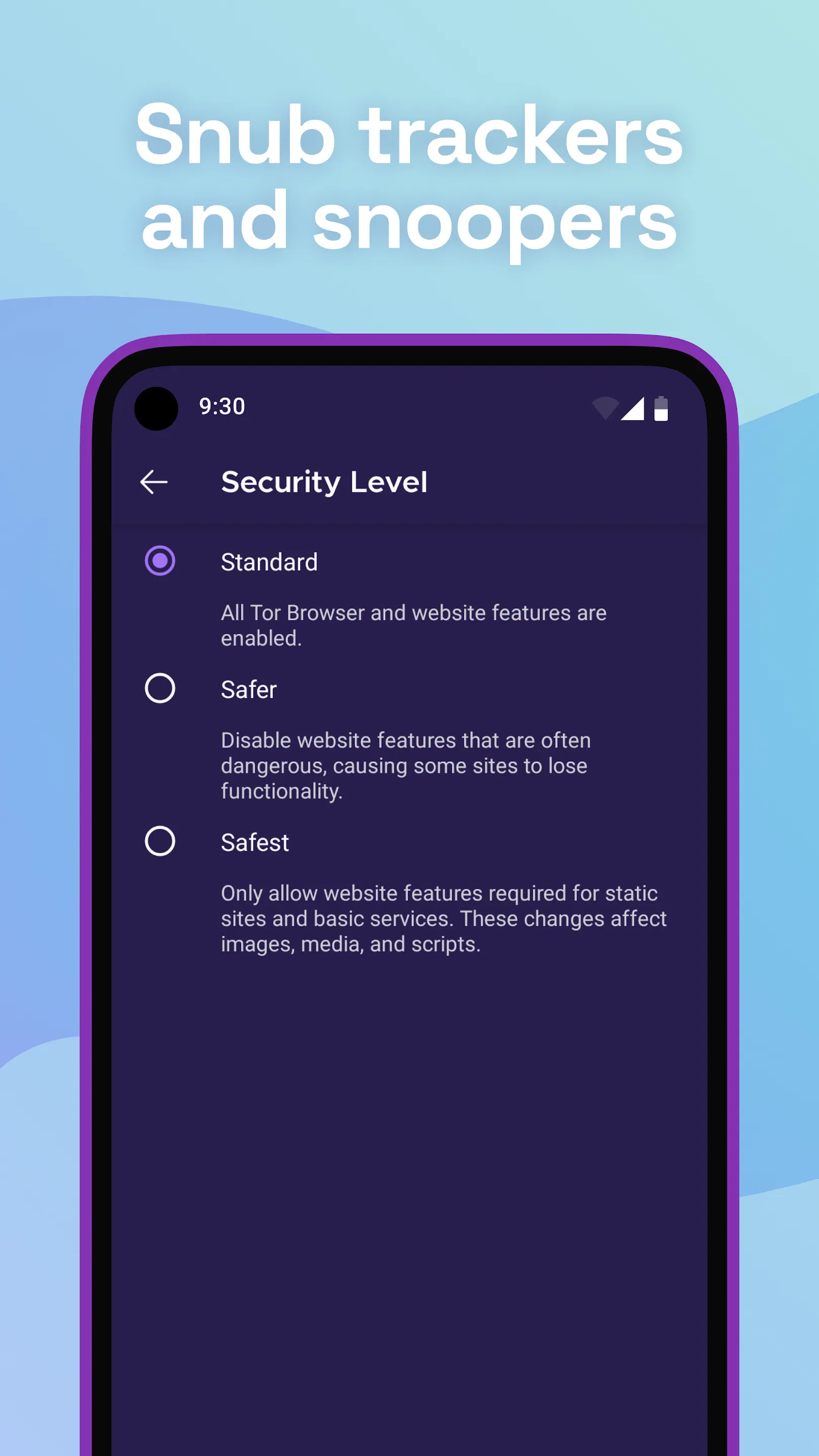 Tor Browser (Alpha) | Indus Appstore | Screenshot