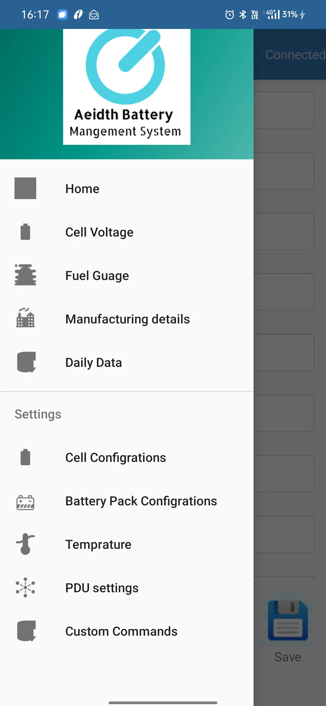 Aeidth BMS | Indus Appstore | Screenshot
