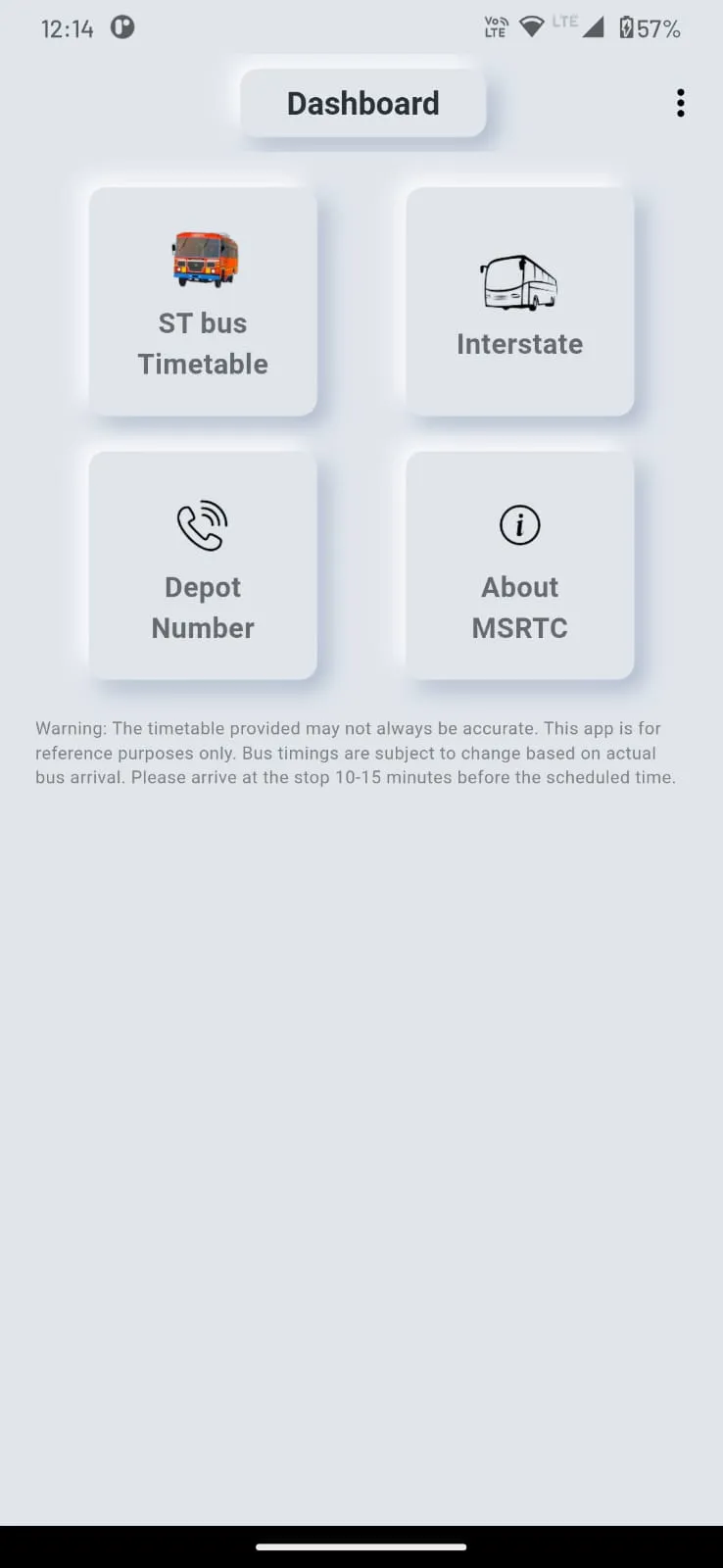 Maharashtra bus timetable | Indus Appstore | Screenshot