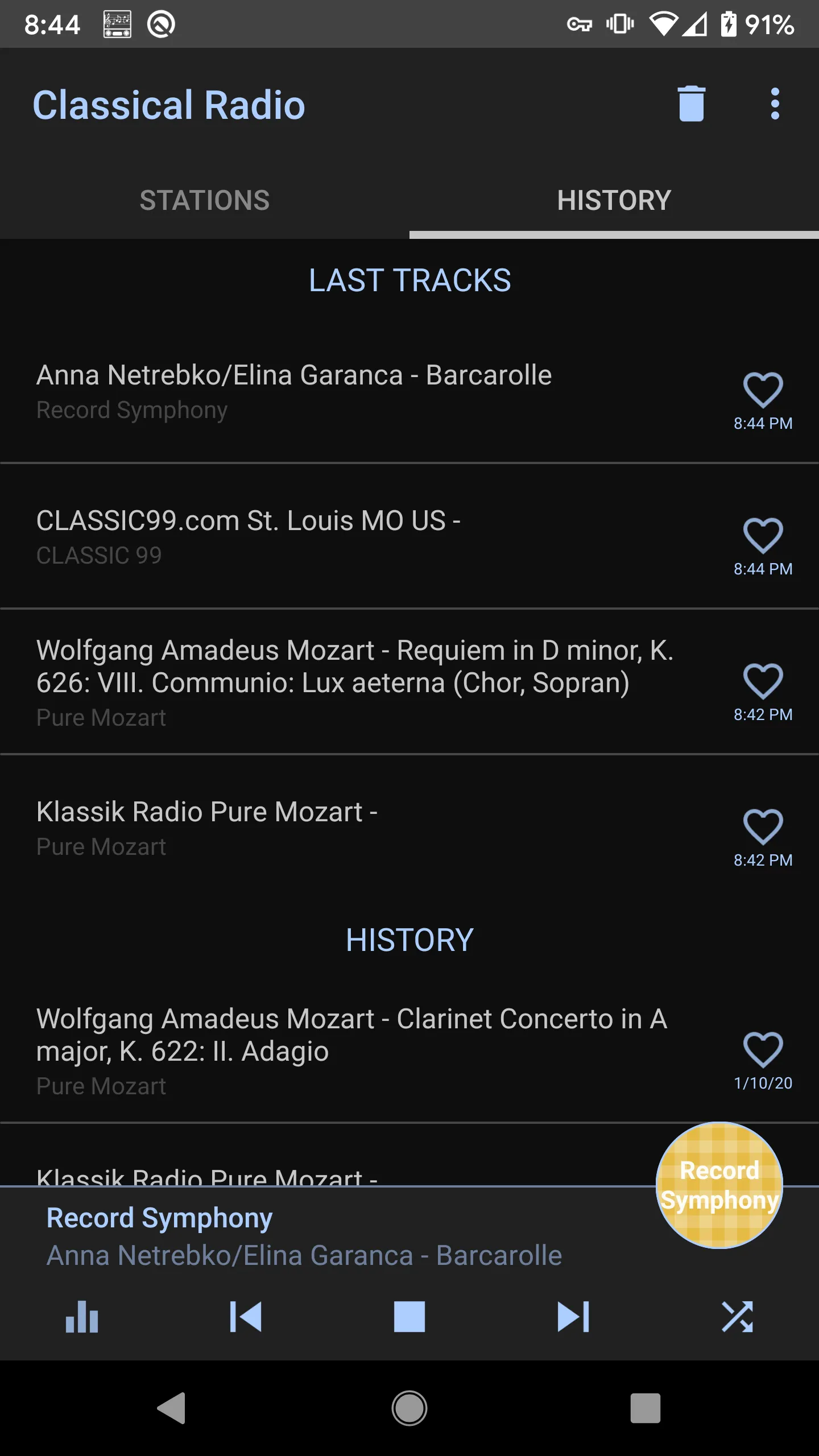 Classical Music Radio | Indus Appstore | Screenshot