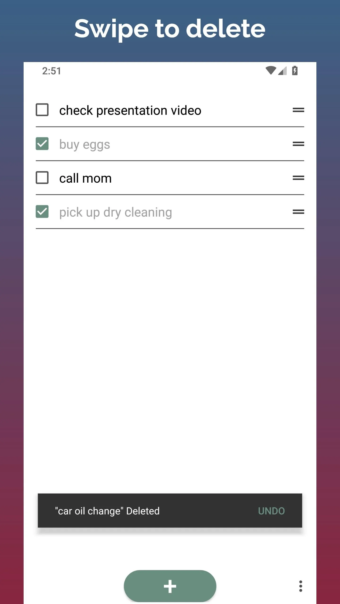 Checklist - Simple and Minimal | Indus Appstore | Screenshot