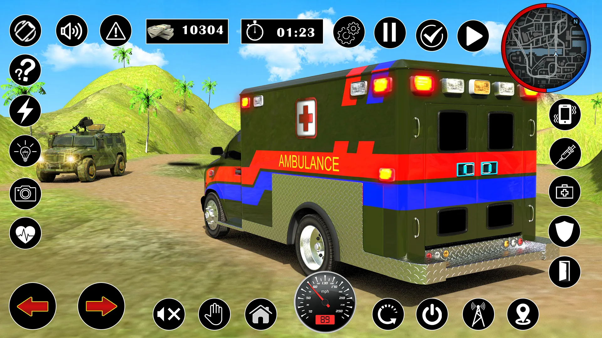 US Army Ambulance Game: Rescue | Indus Appstore | Screenshot