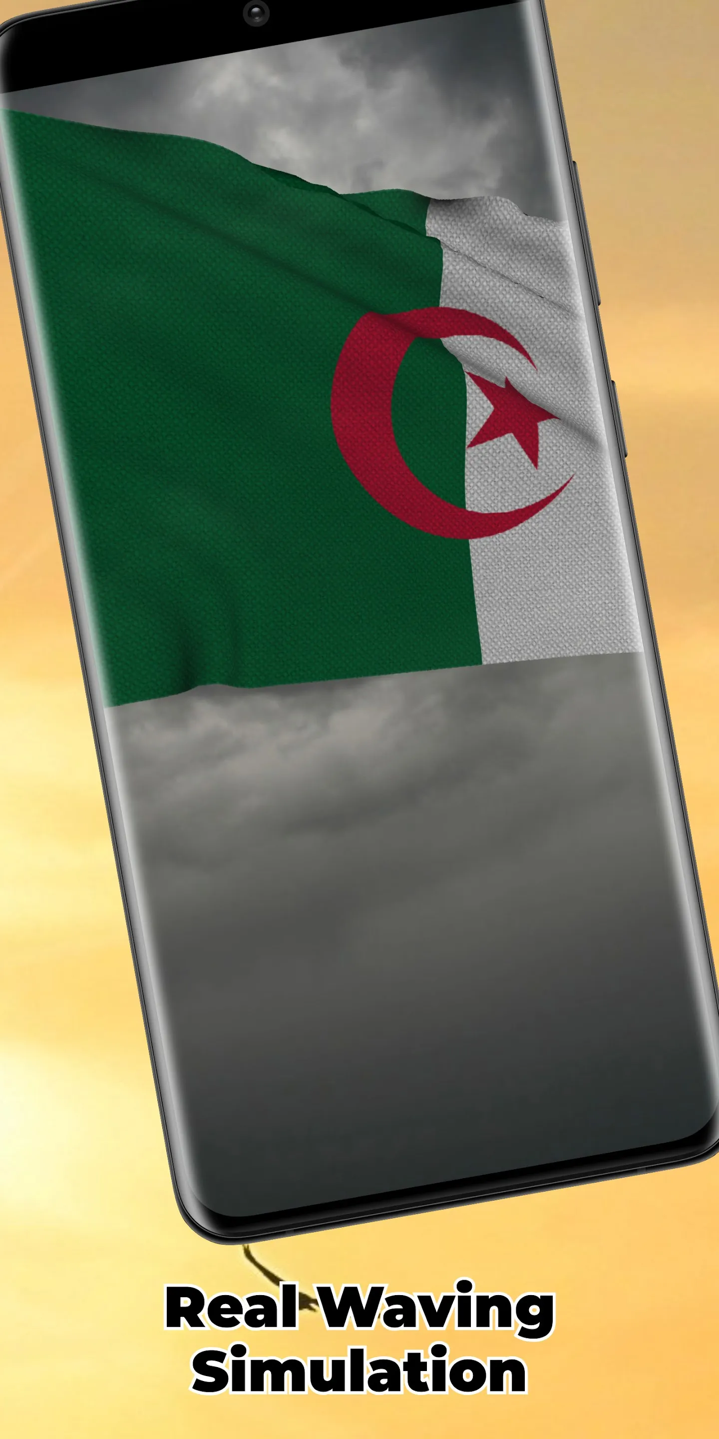 Algeria Flag Live Wallpaper | Indus Appstore | Screenshot