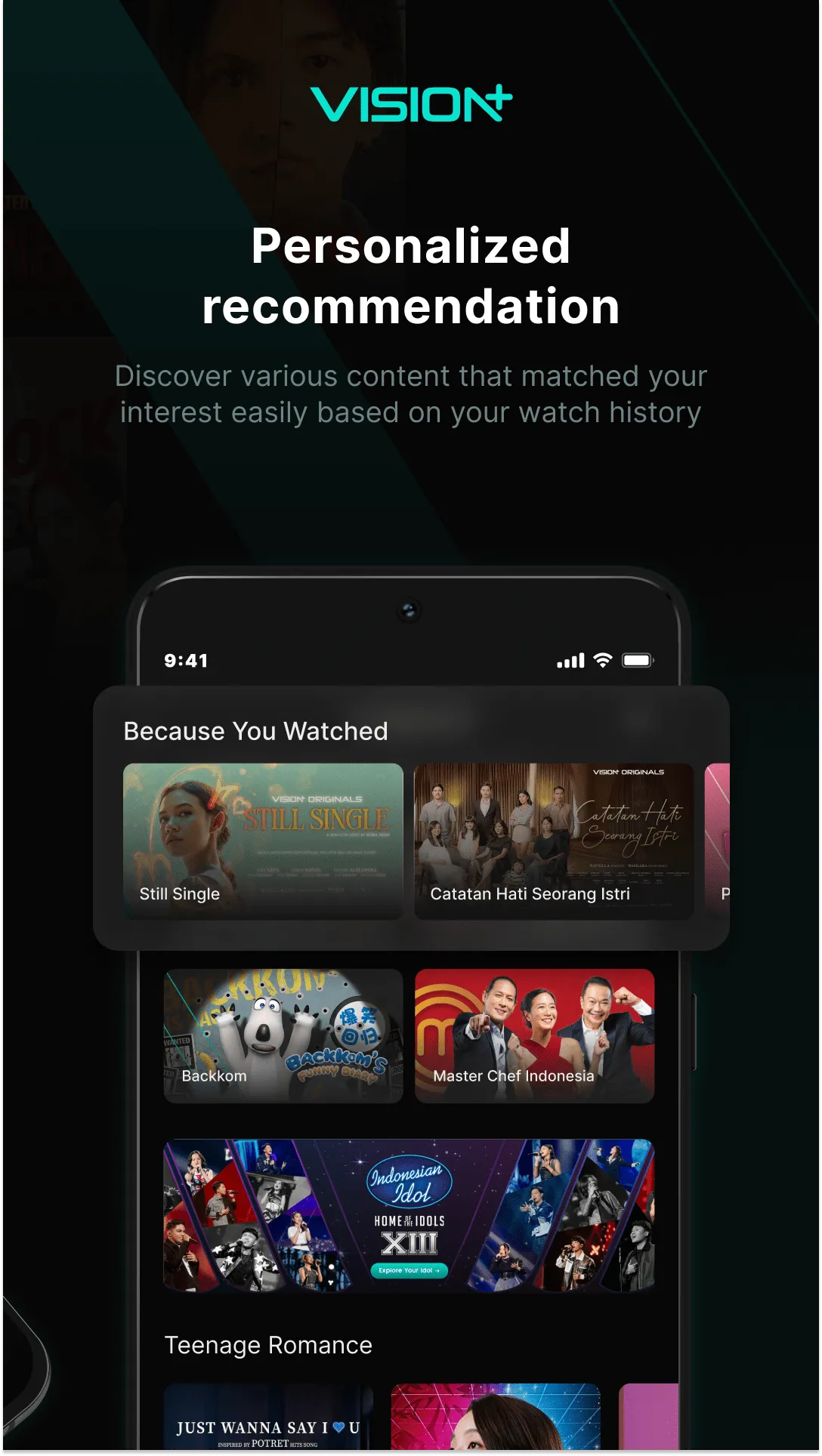 Vision+: Live, Sports & Series | Indus Appstore | Screenshot