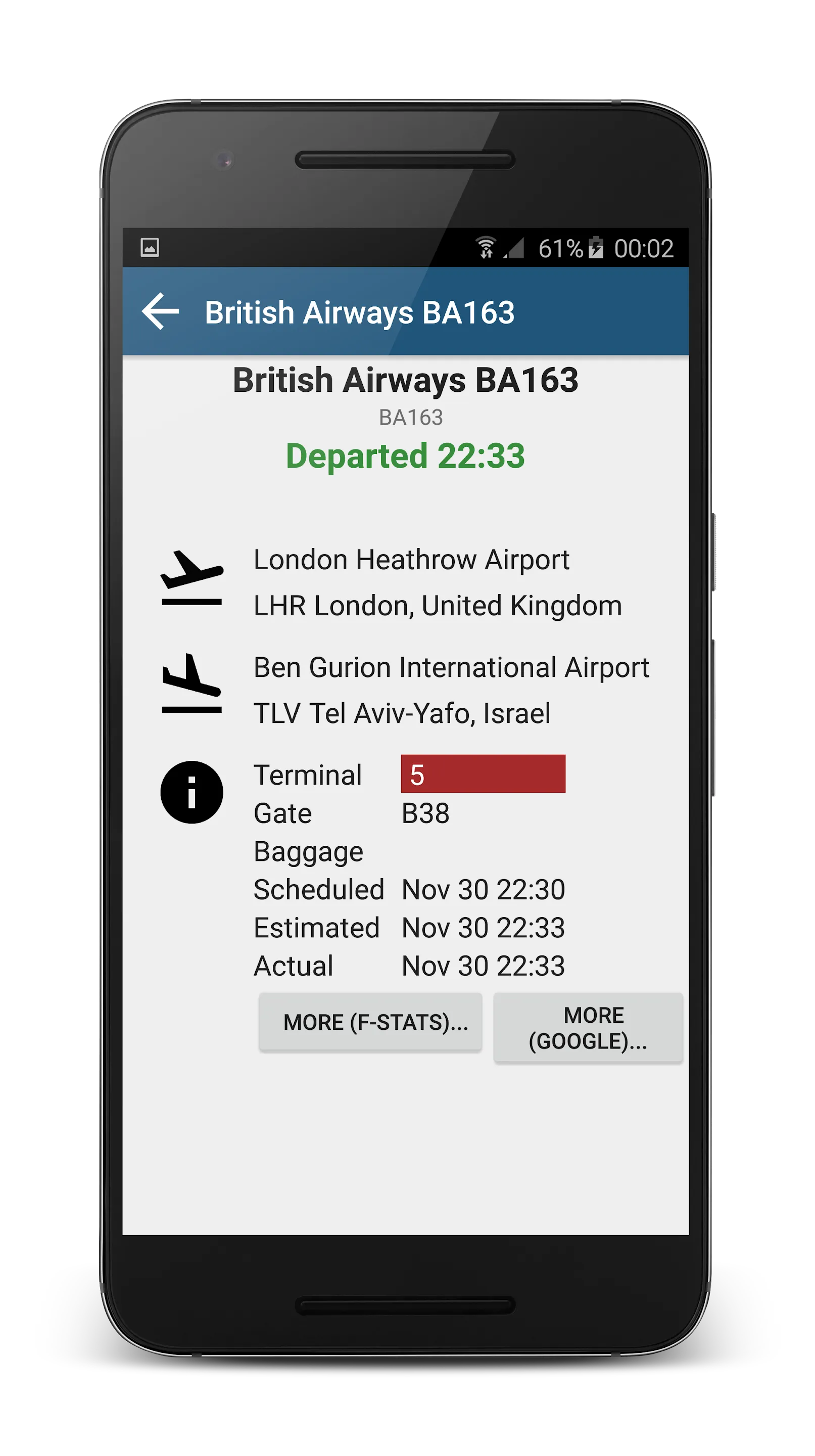 Miami Airport: Flight Info | Indus Appstore | Screenshot