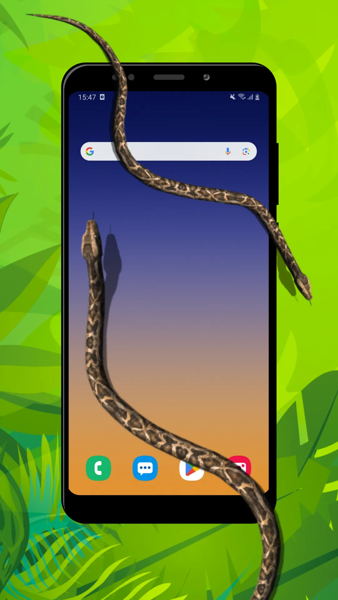 Snake On Screen - Joke | Indus Appstore | Screenshot