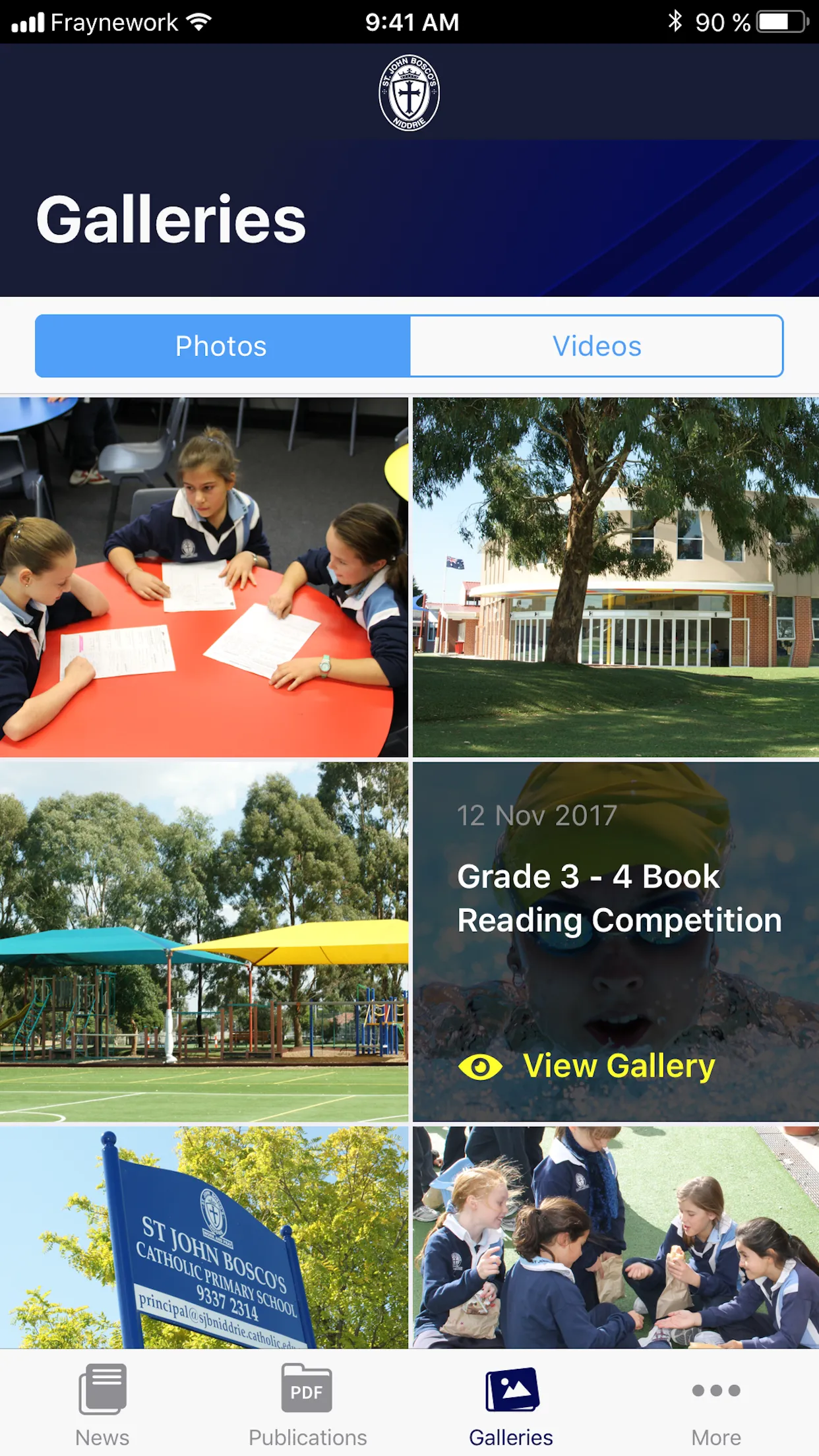 St John Bosco's School - Niddr | Indus Appstore | Screenshot